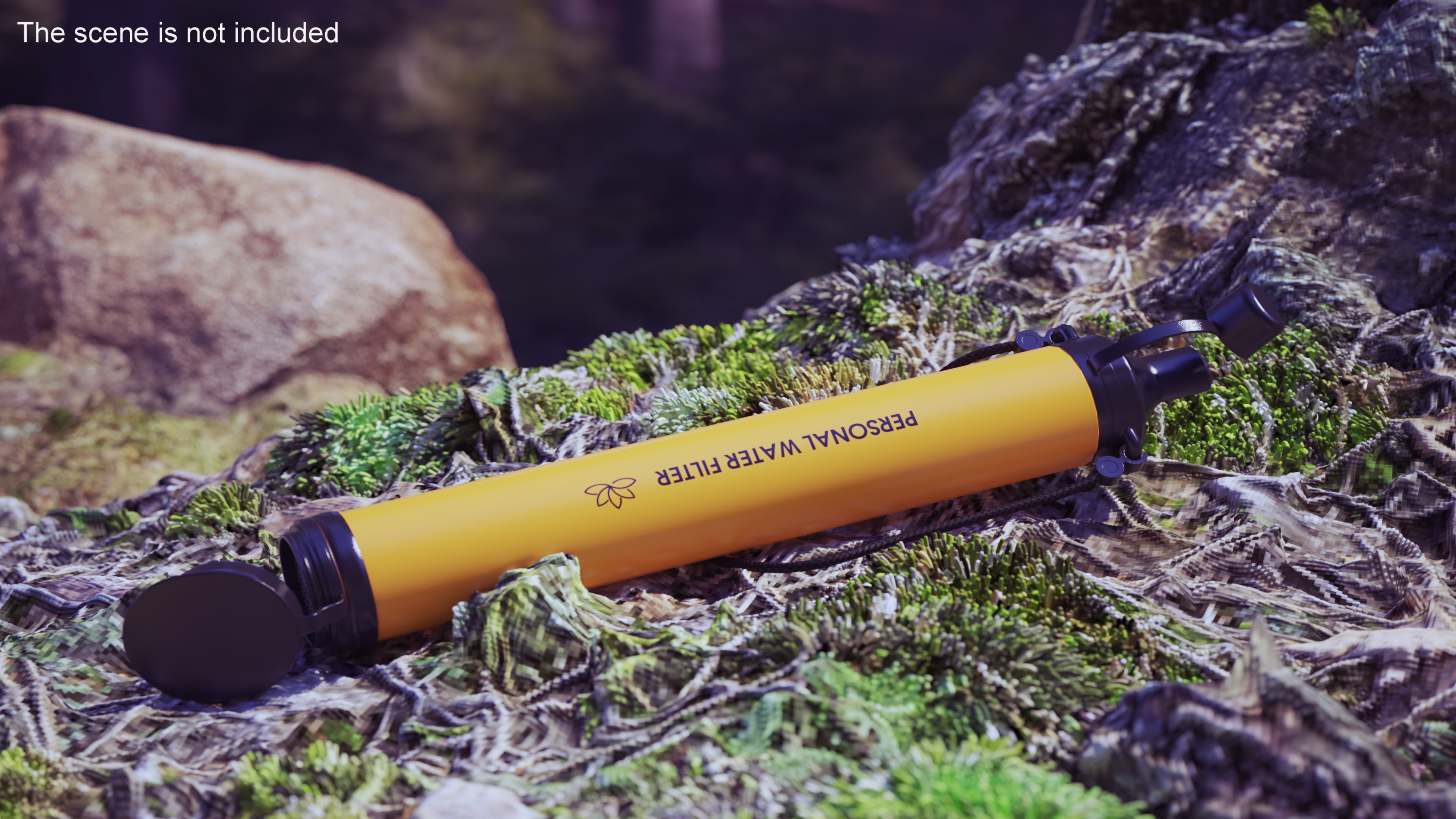 3D Personal Water Filter Open