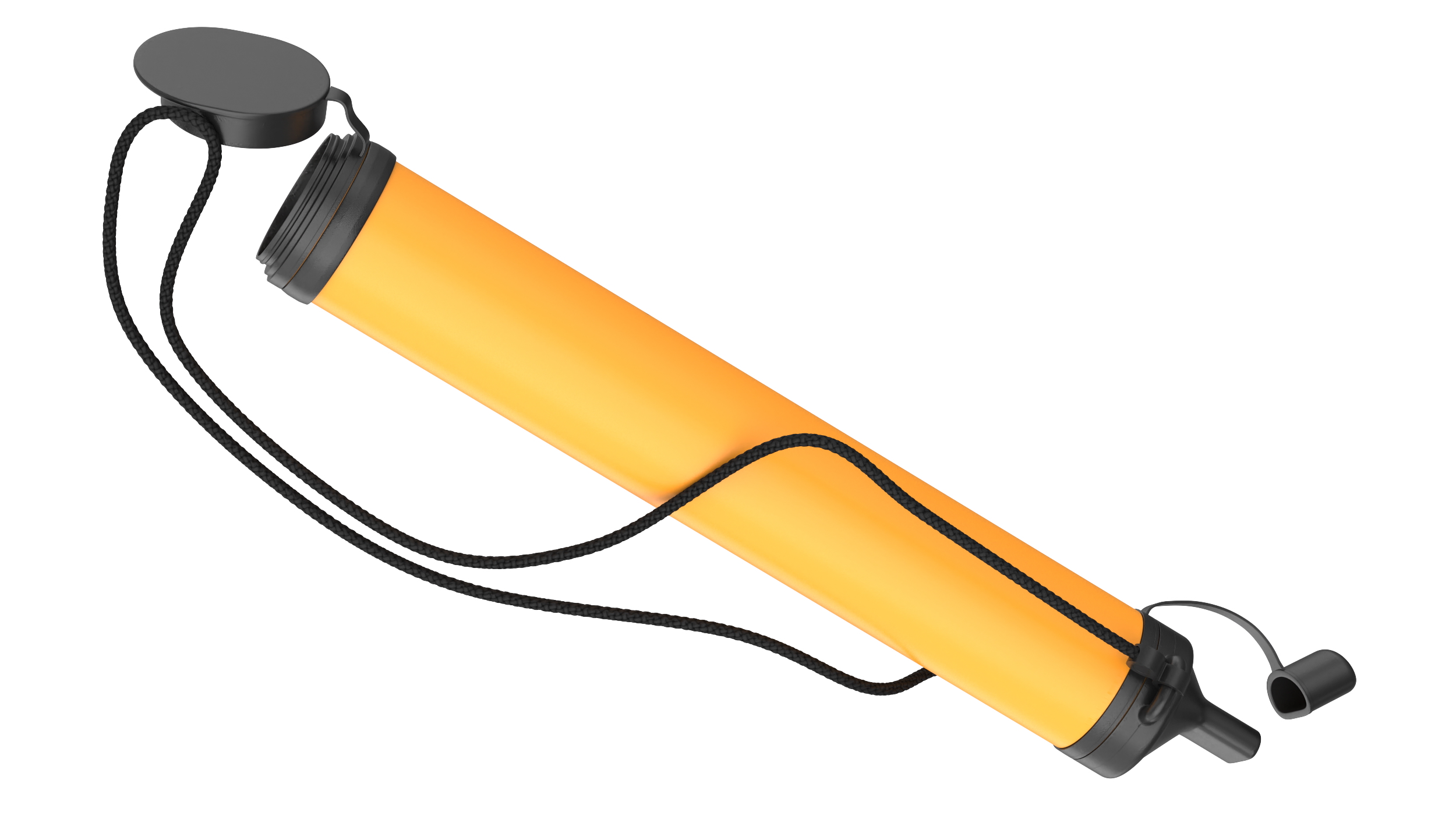 3D Personal Water Filter Open