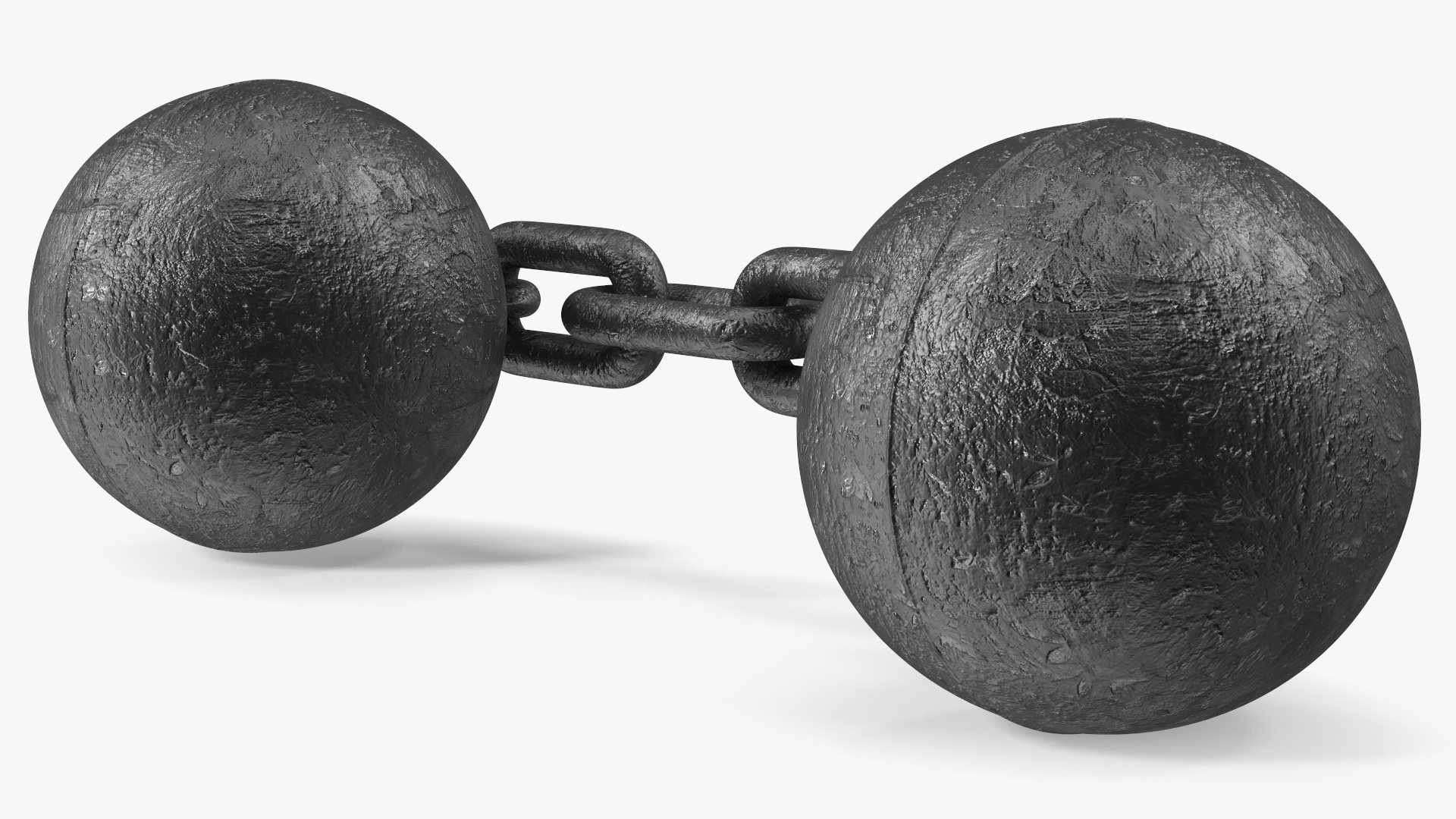 Double Core Chain Cannon Shot 3D model