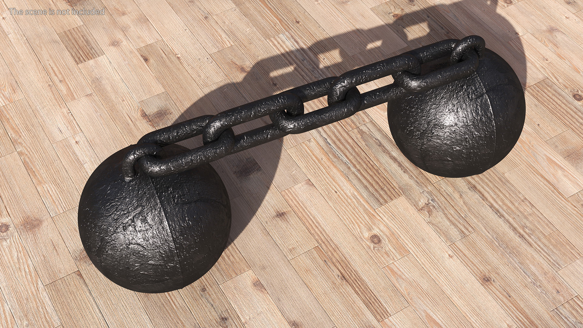 Double Core Chain Cannon Shot 3D model