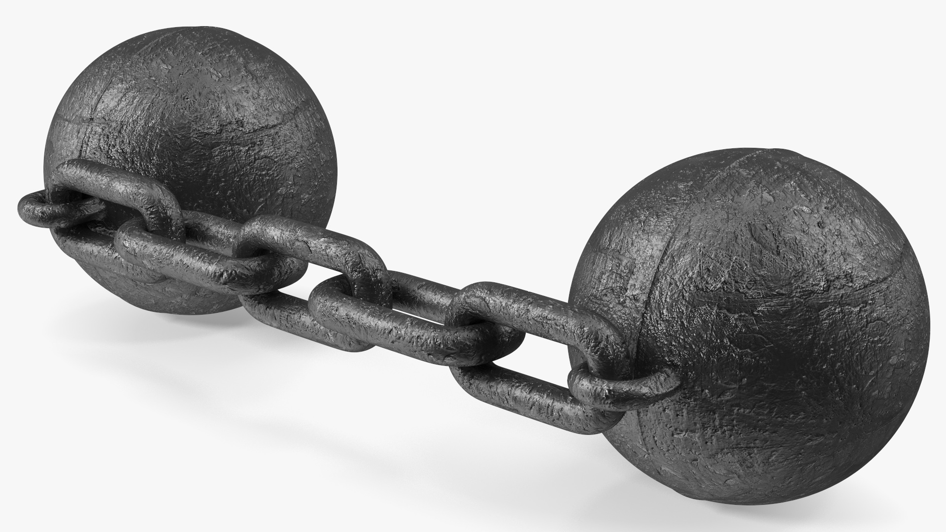 Double Core Chain Cannon Shot 3D model
