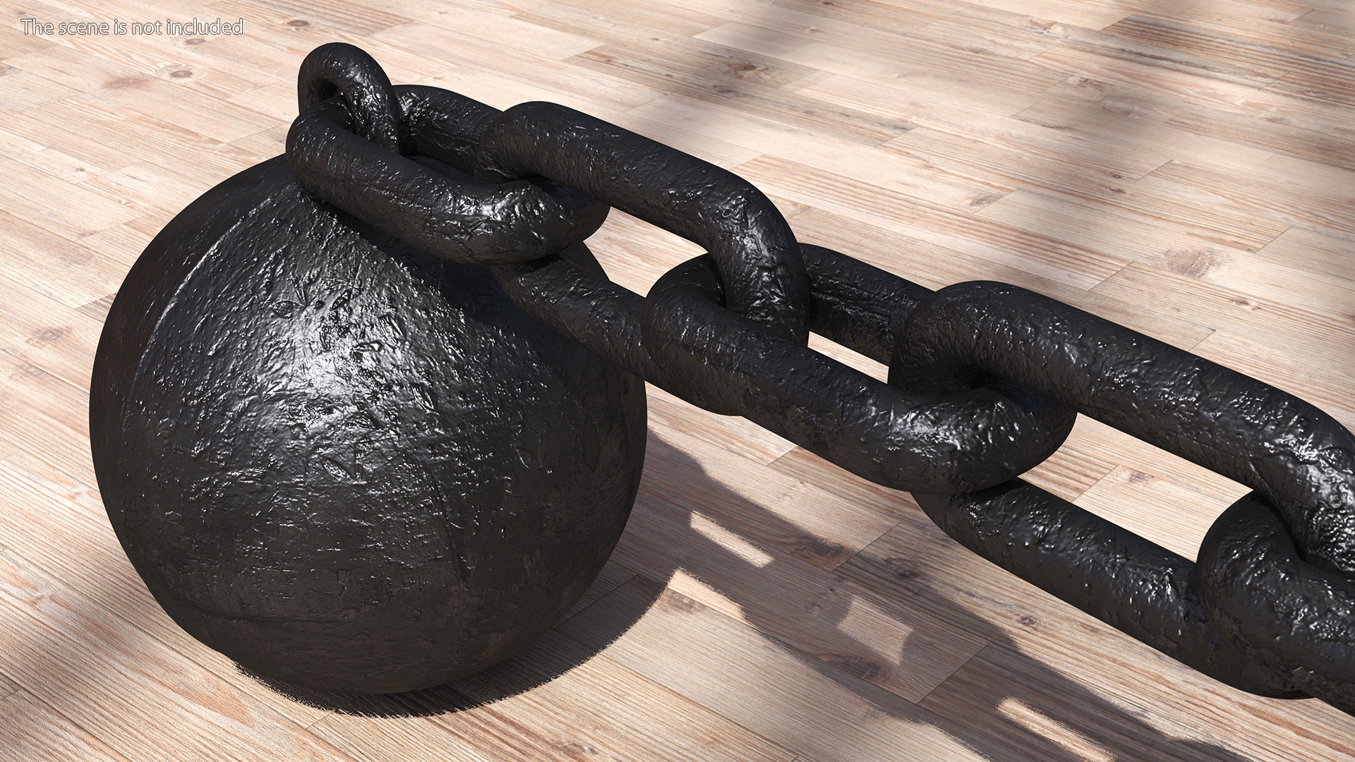 Double Core Chain Cannon Shot 3D model
