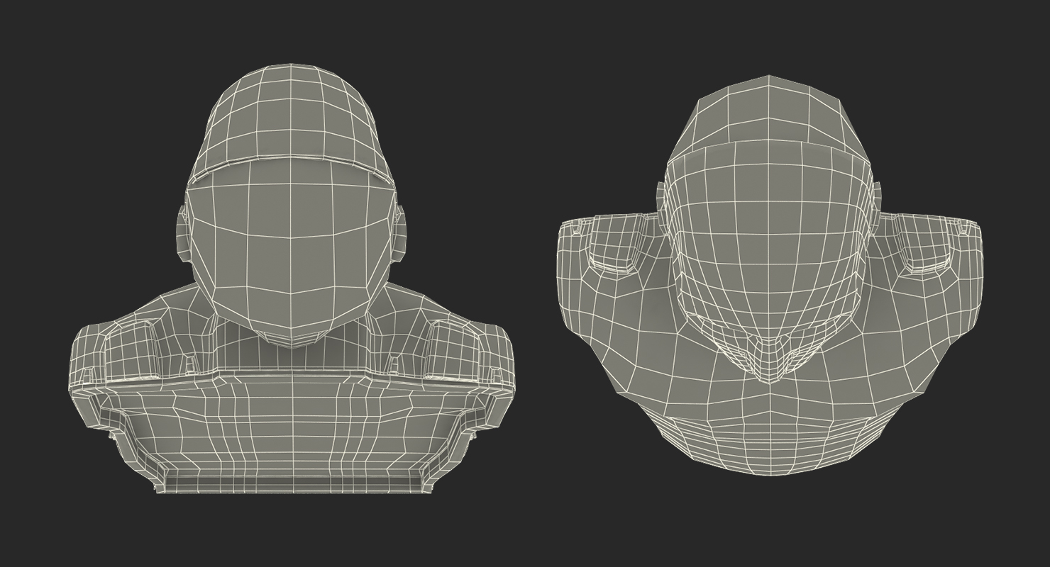 Half Body First Aid Training Dummy 3D model