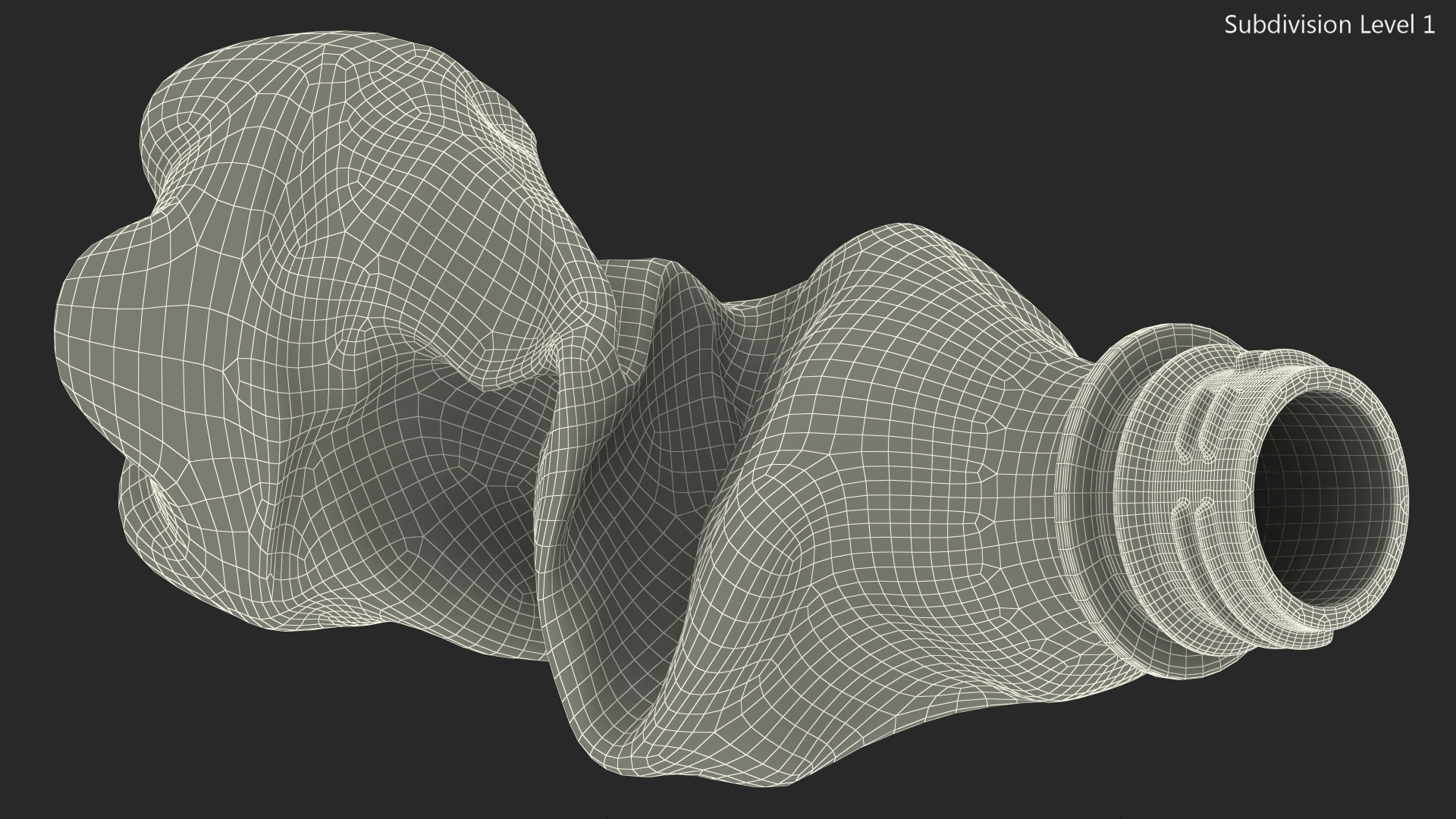 Crushed Plastic Bottle 3D
