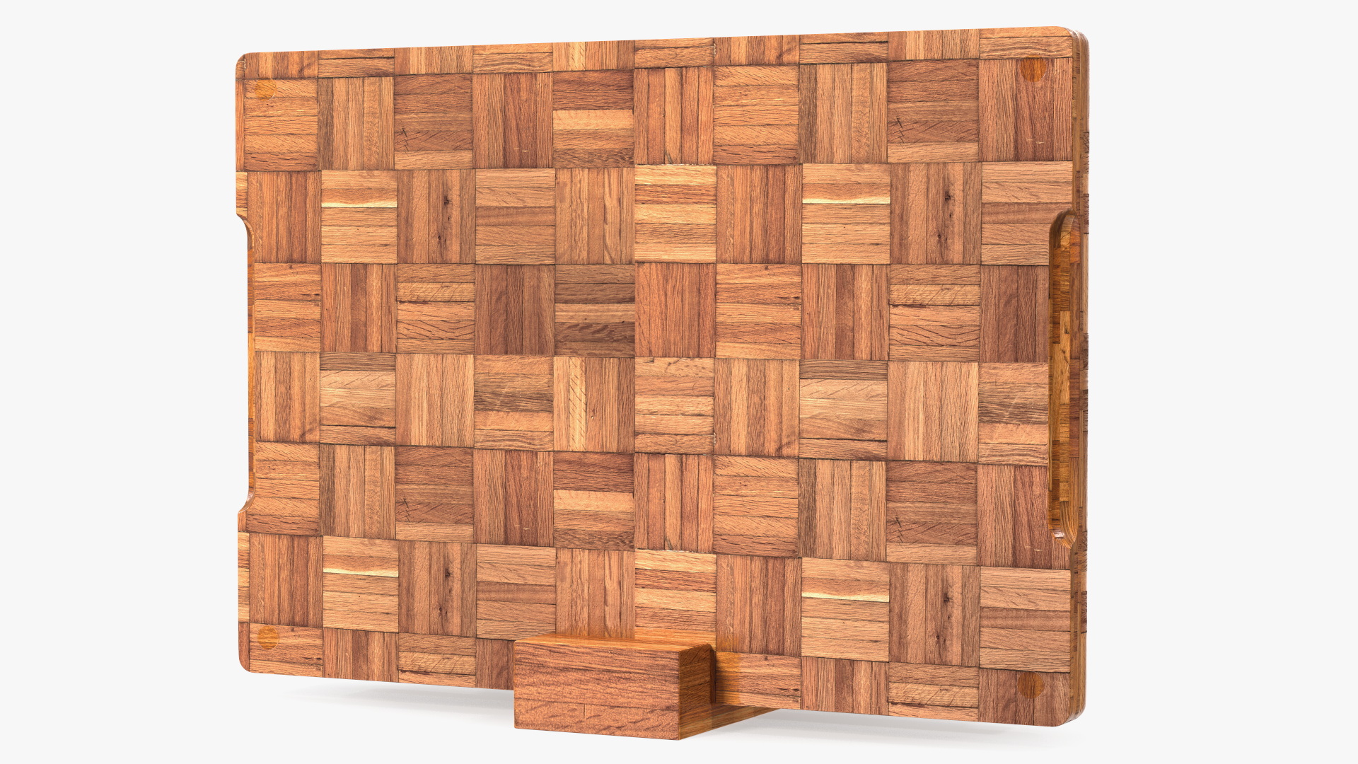 3D Bamboo Cutting Boards with Holder Dark model