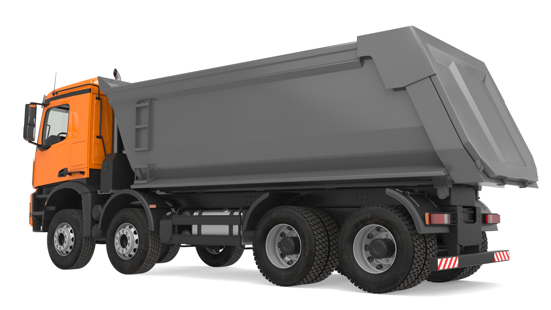 3D Road Milling Machine Loads Milled Asphalt into the Dump Truck