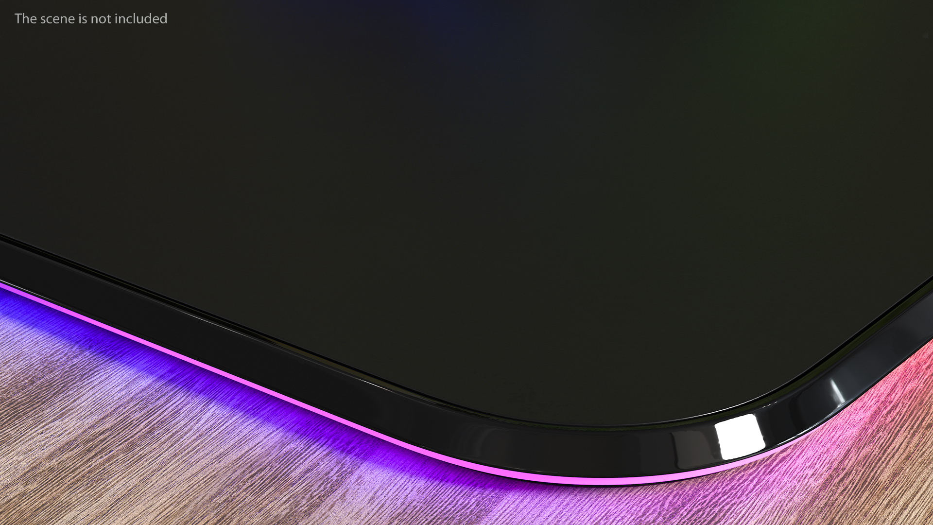 3D model Gaming Mouse with RGB Mouse Pad Set