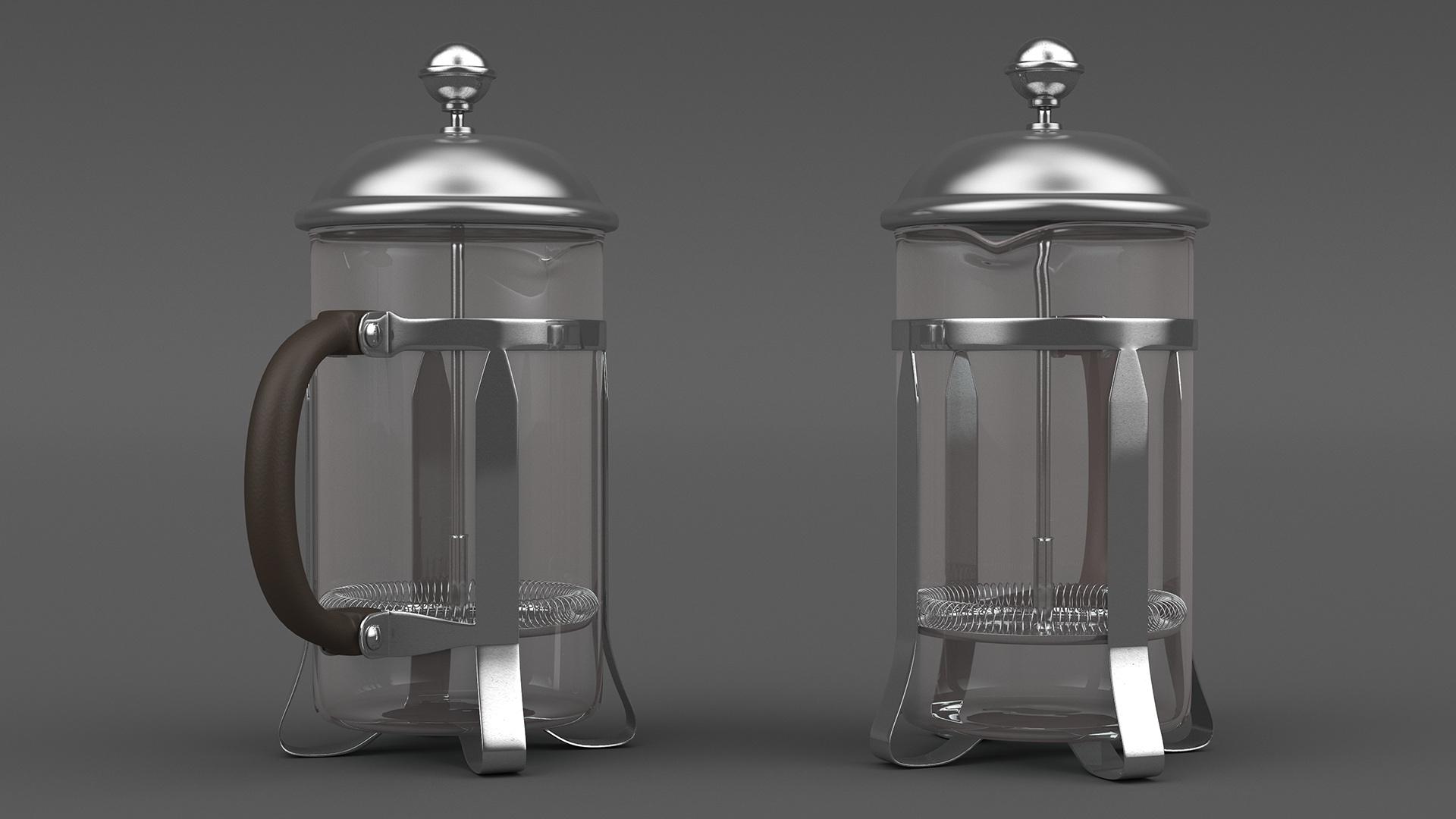 3D model French Press Coffee Maker
