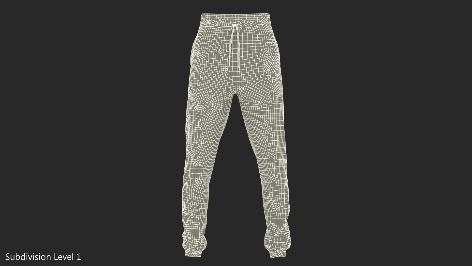 3D Sport Pants Blue