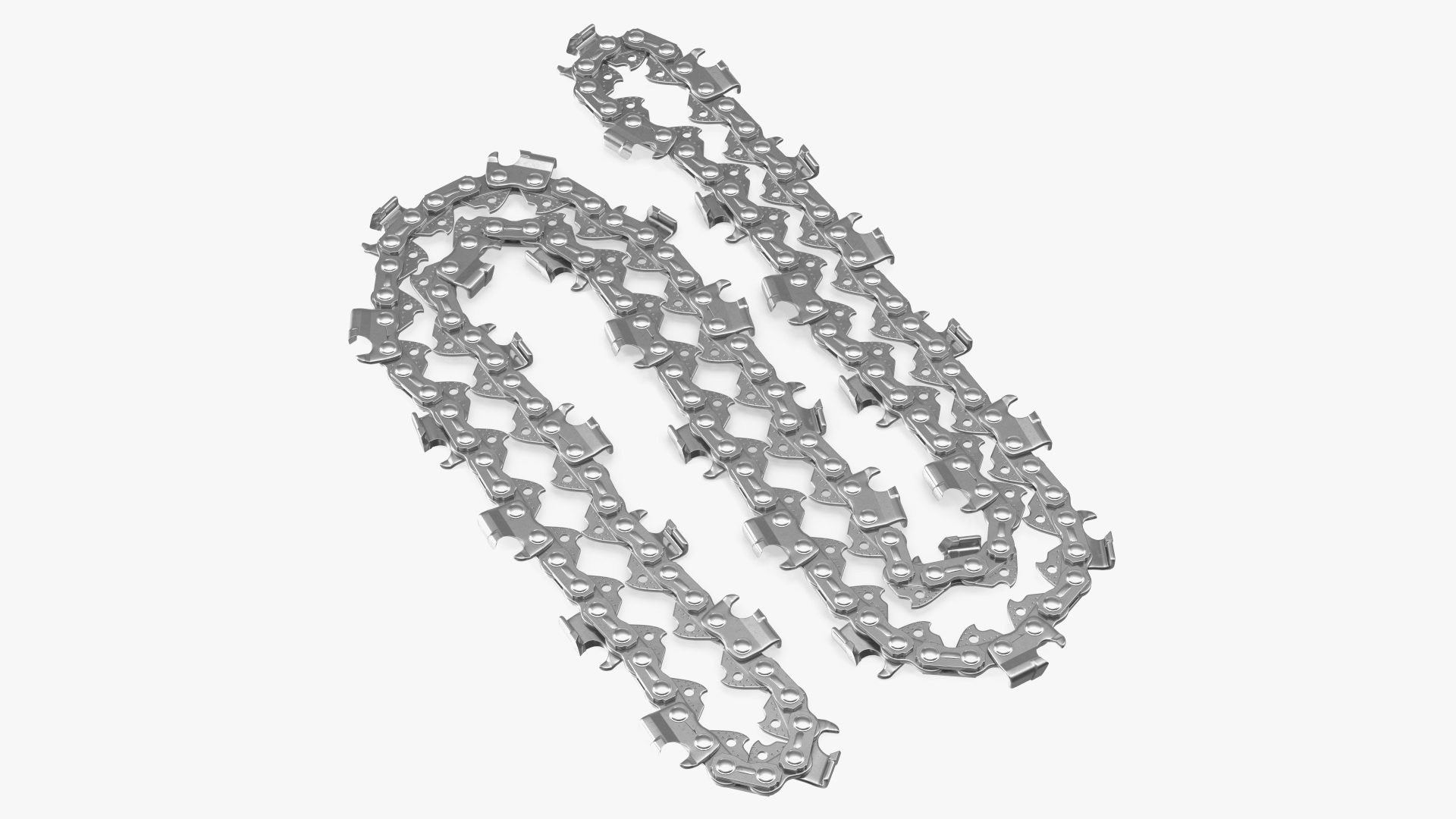 3D Steel Chain for Chainsaw Folded