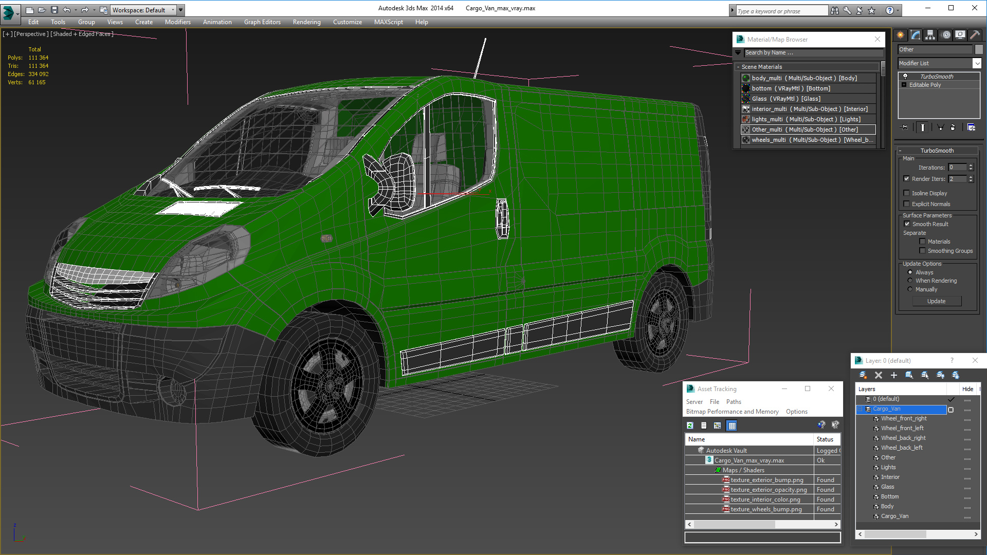 Cargo Van 3D model