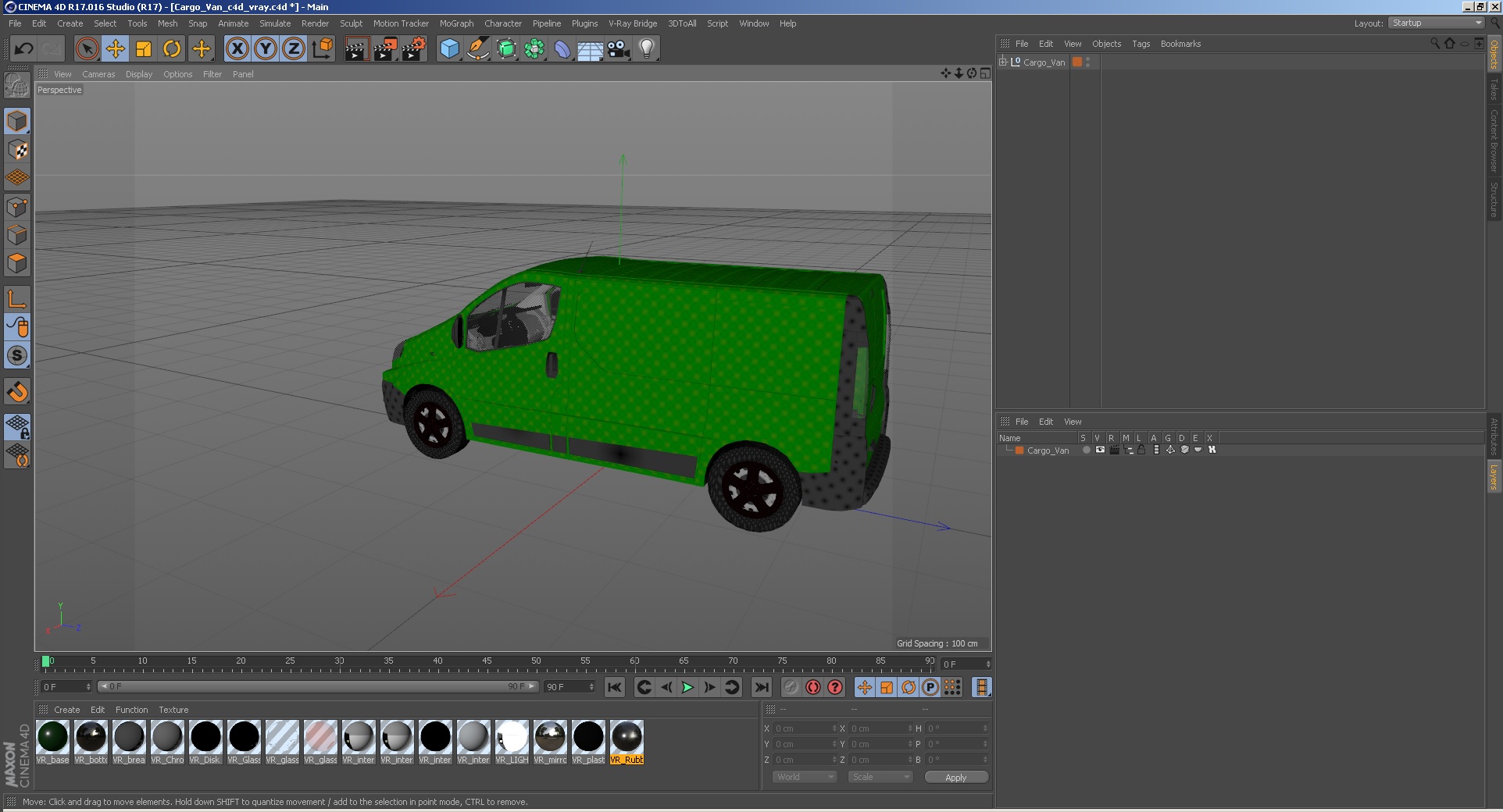 Cargo Van 3D model