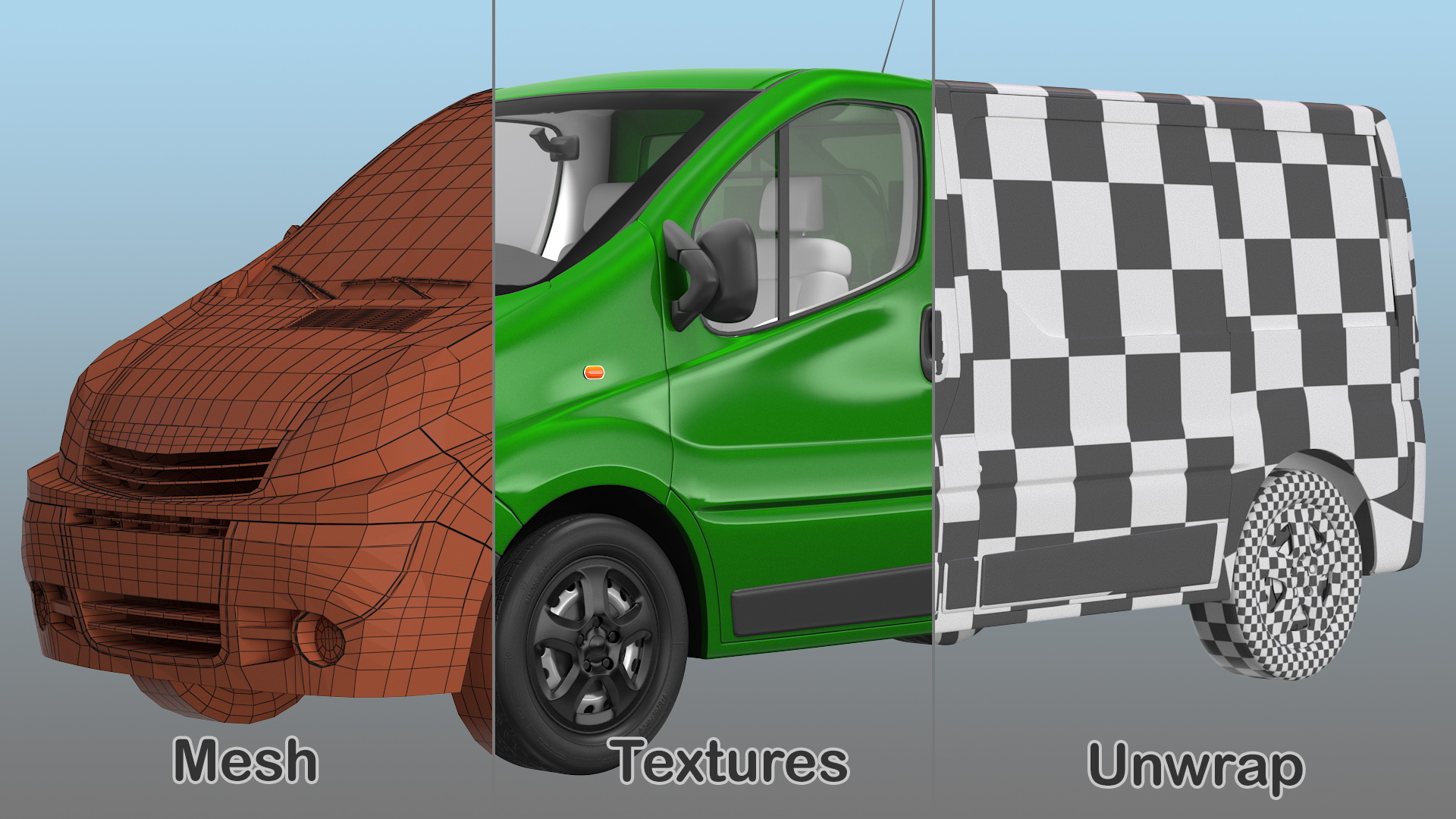 Cargo Van 3D model