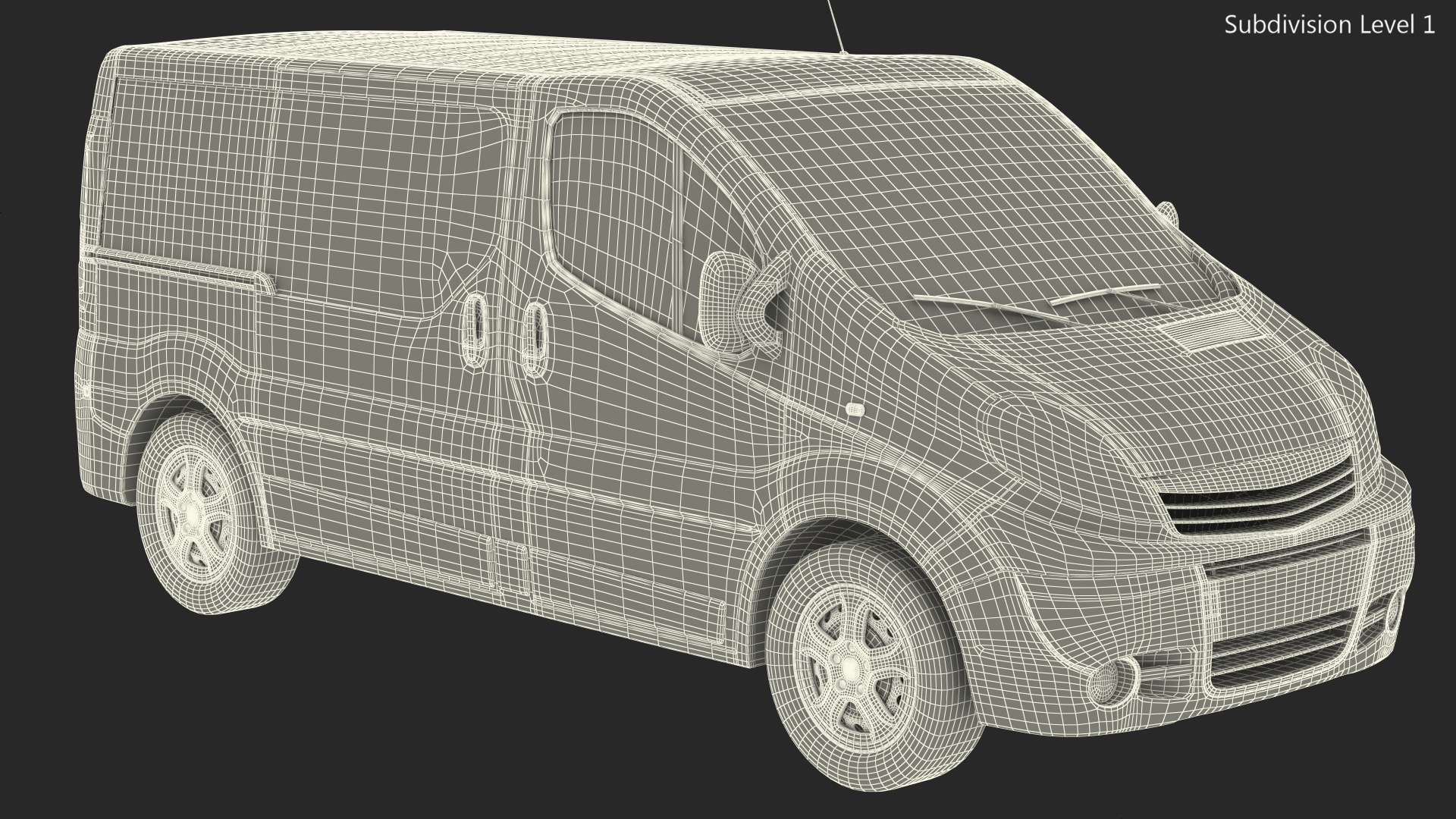 Cargo Van 3D model