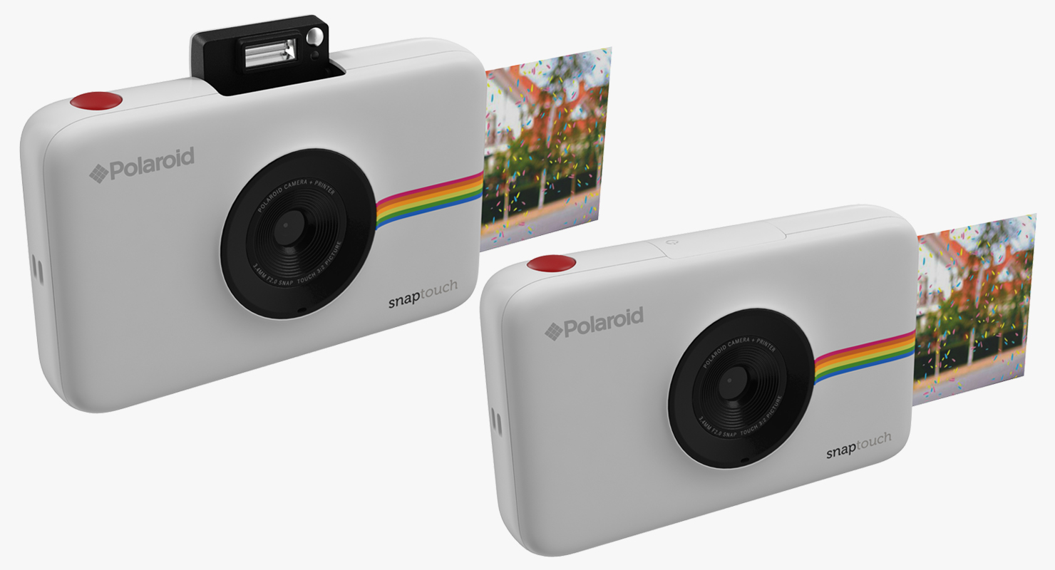 3D Polaroid Snap Digital Instant Camera