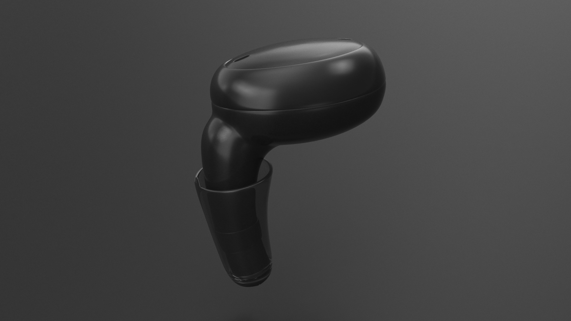 3D model Signia Active Pro are Hearing Aids Black