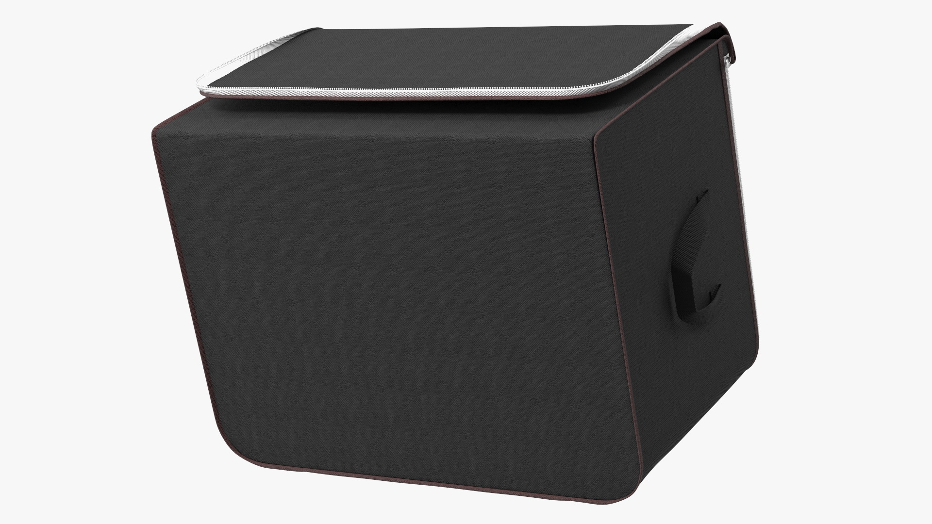 3D model Closet Container with Window Black Empty Open