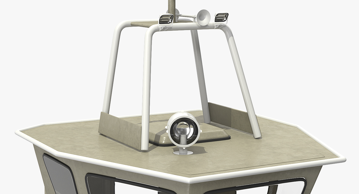Boat on stands 3D model