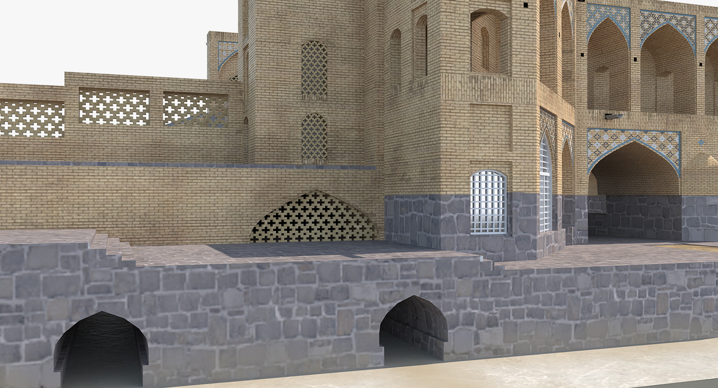 Persian Bridge 3D model