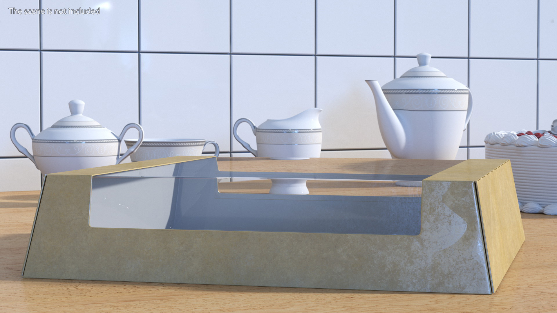 Carton Box for Cookies 3D
