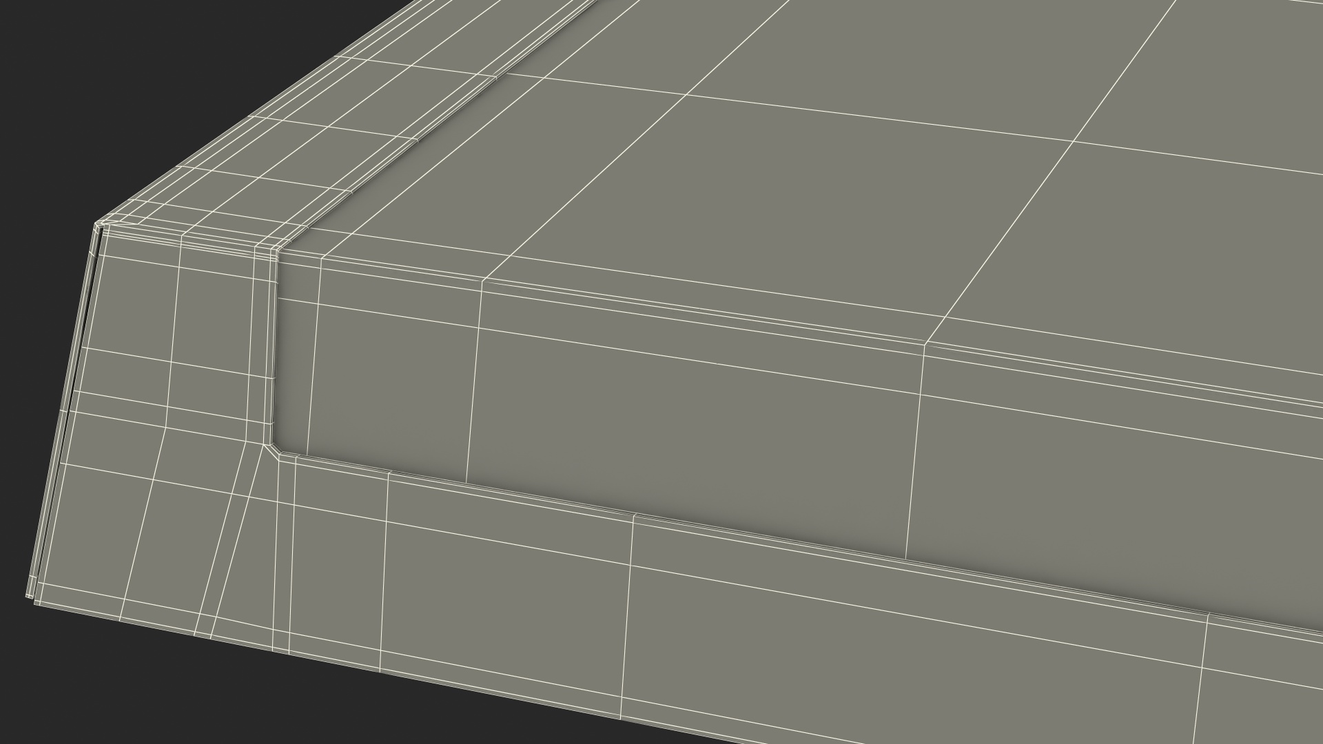 Carton Box for Cookies 3D