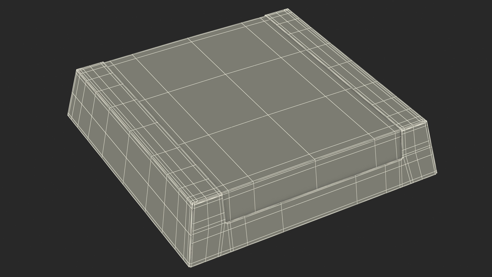 Carton Box for Cookies 3D