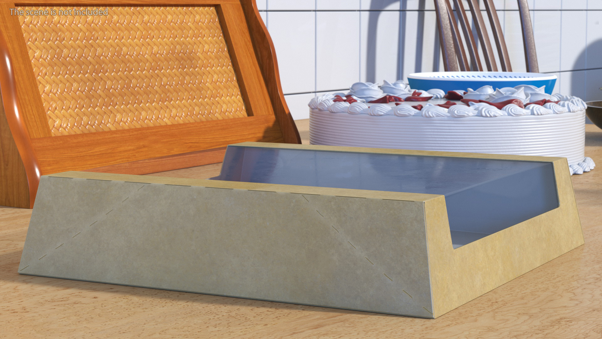 Carton Box for Cookies 3D