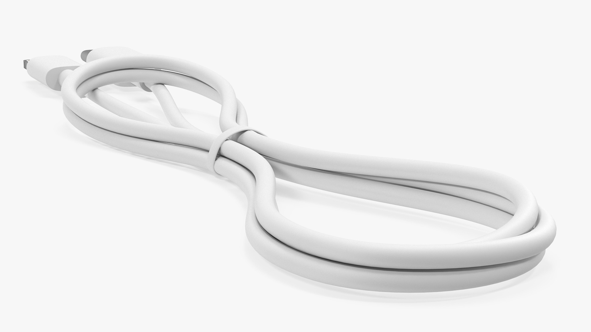 3D USB Type-C to Lightning Cable Folded