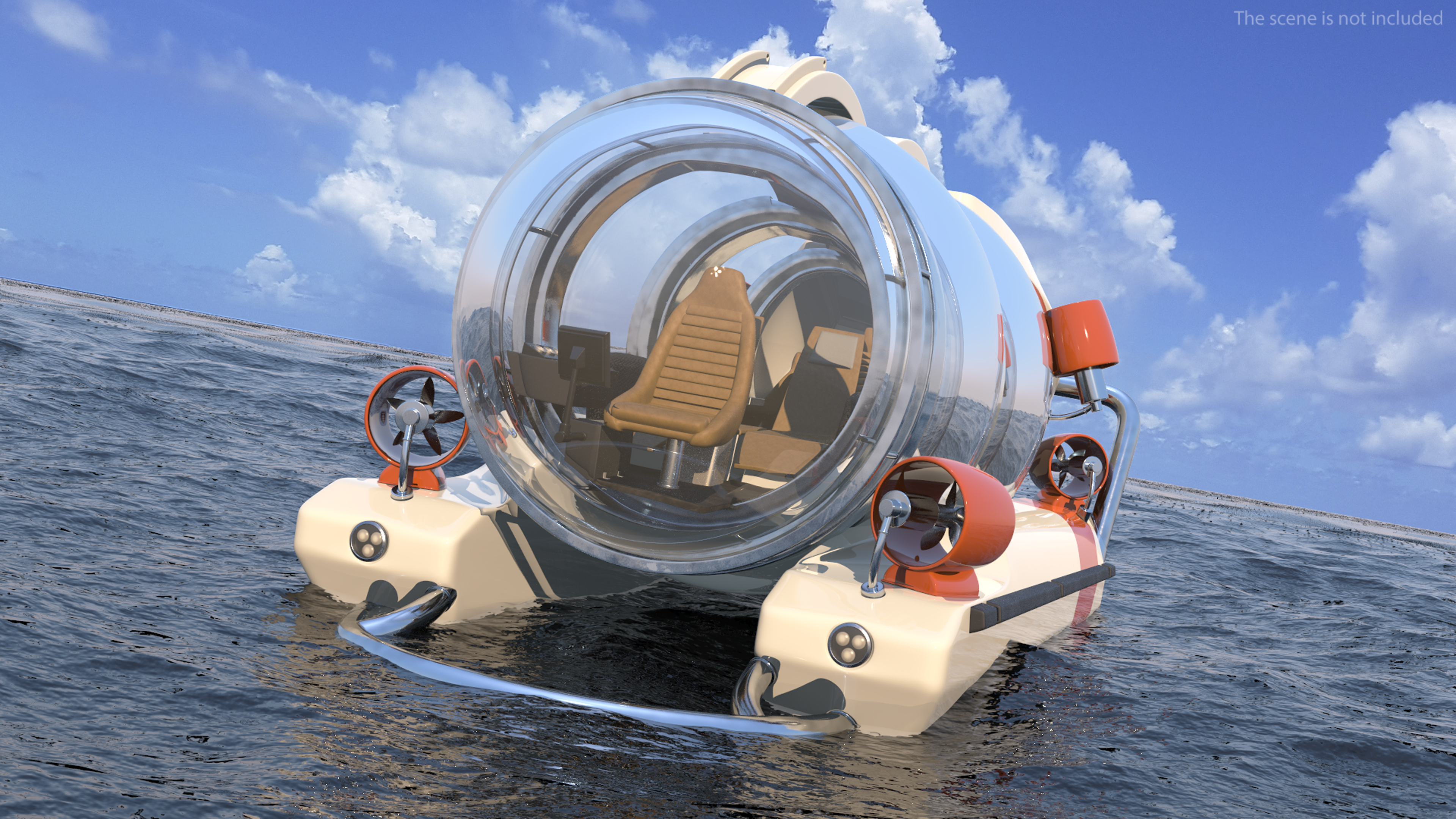 3D Personal Private Submarine