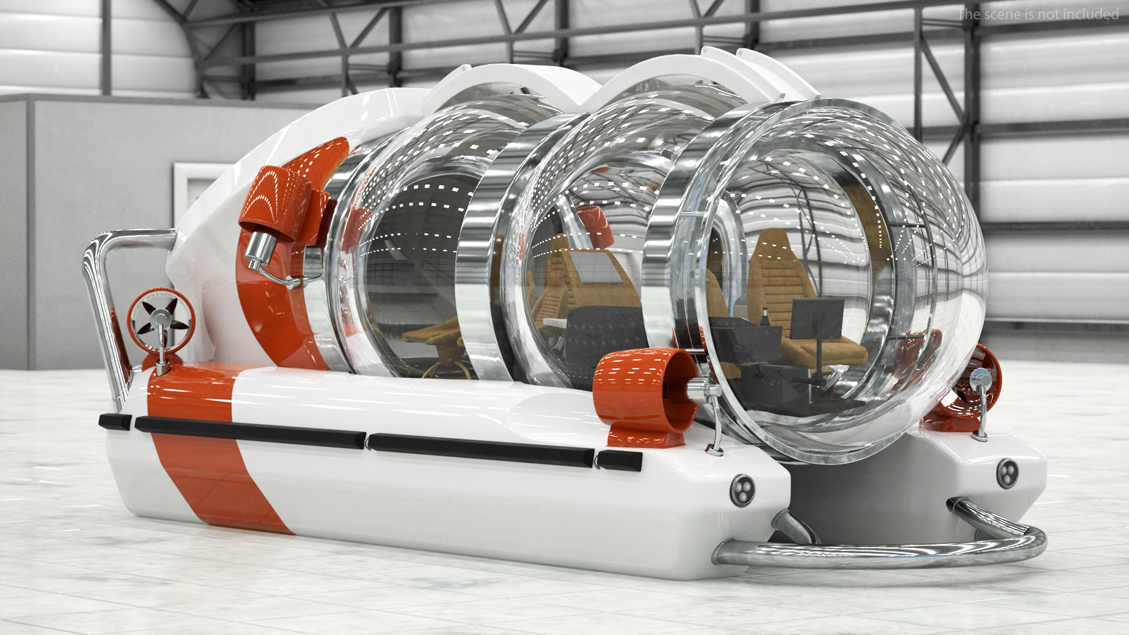 3D Personal Private Submarine