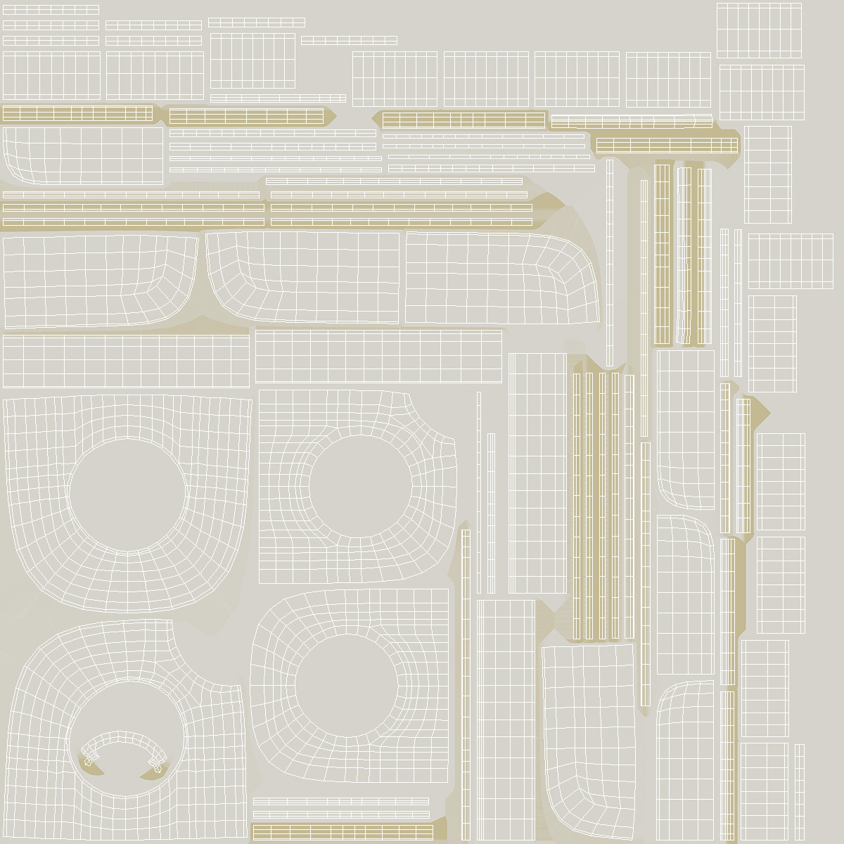Herbs in Sagaform Double Pot White 3D model
