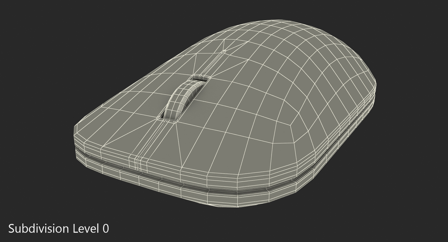 3D Microsoft Surface Mouse model