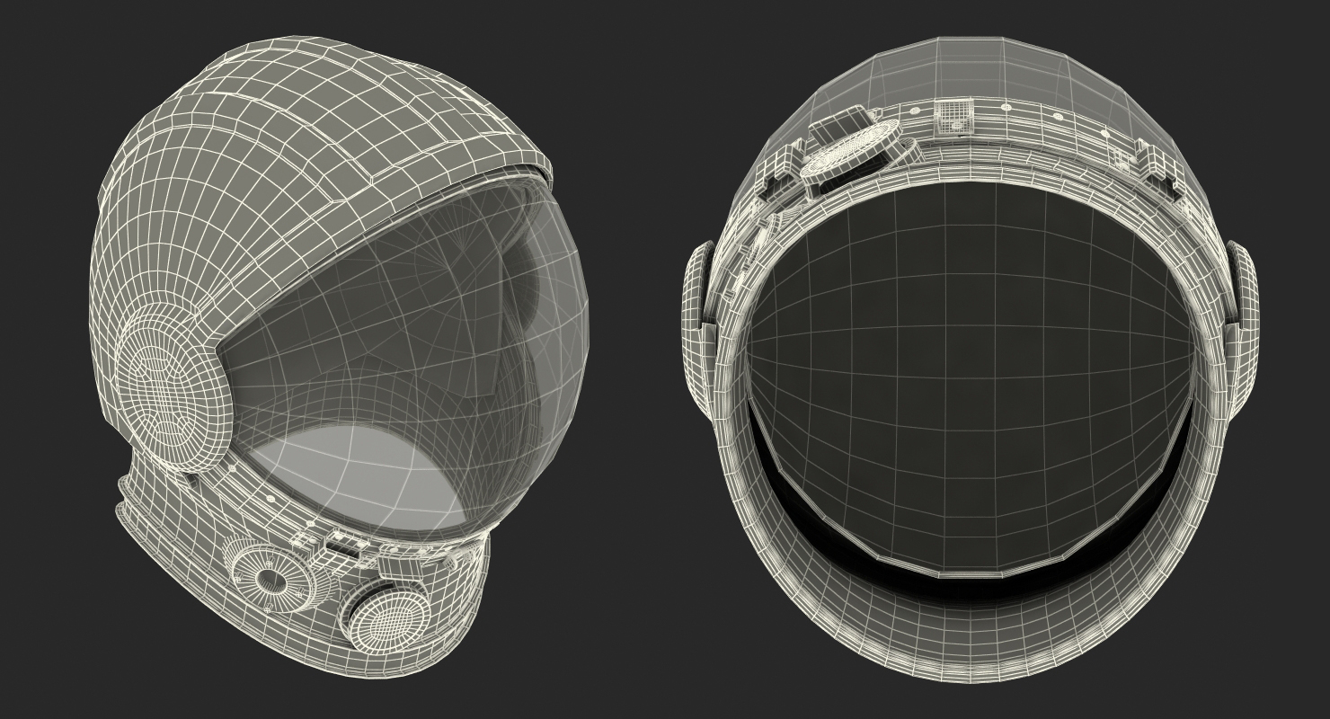 SK 1 Space Helmet 3D
