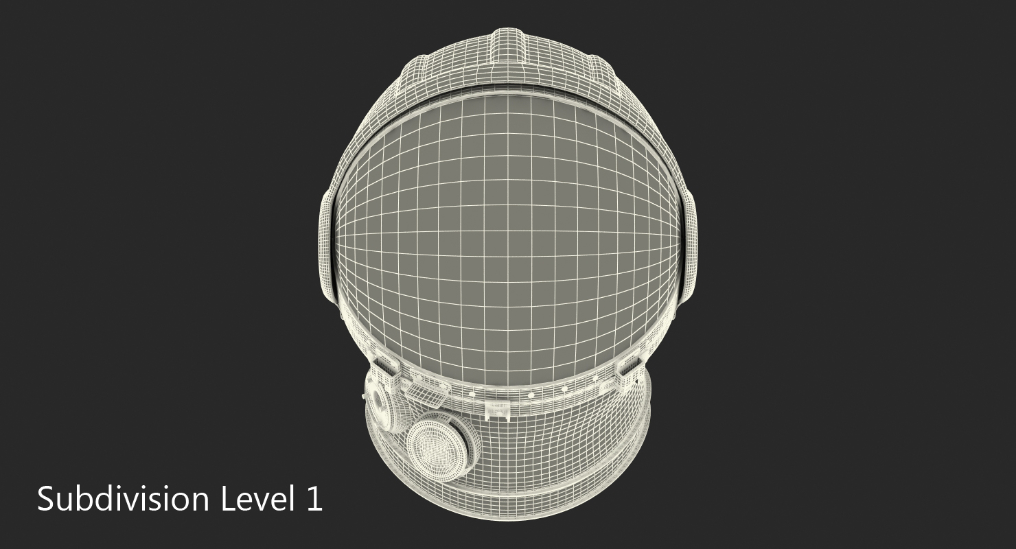 SK 1 Space Helmet 3D