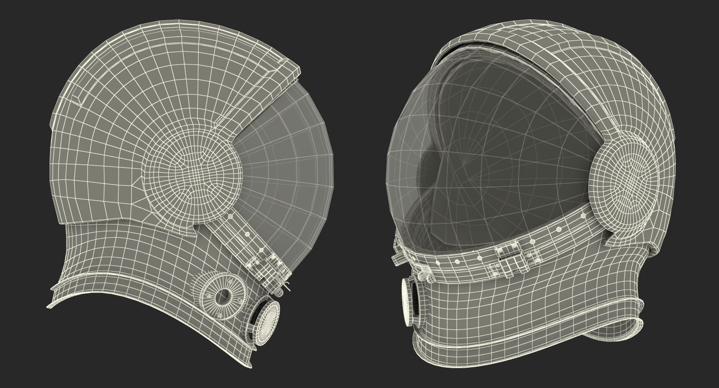 SK 1 Space Helmet 3D