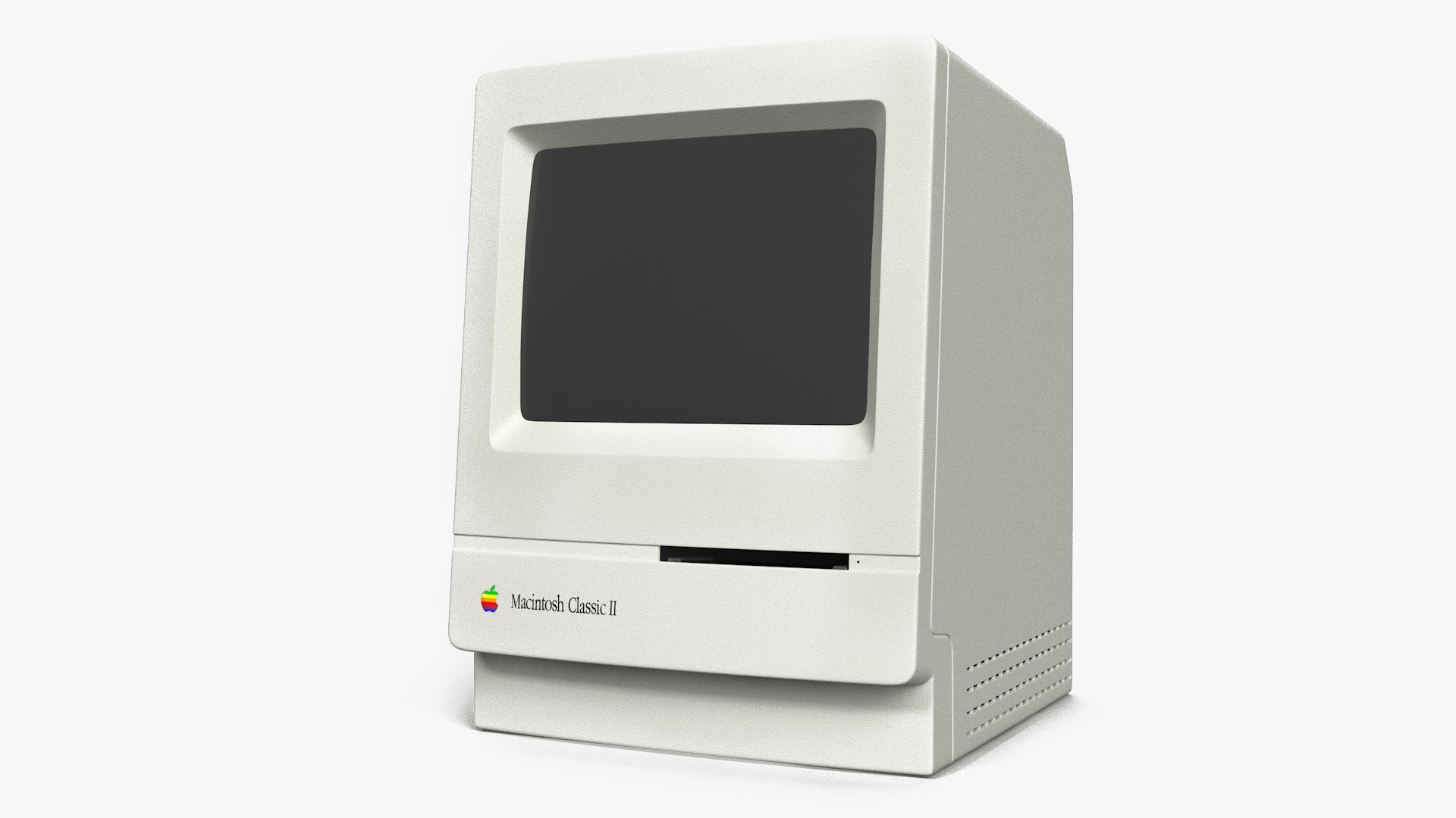 3D Vintage Apple Macintosh Classic II Computer model