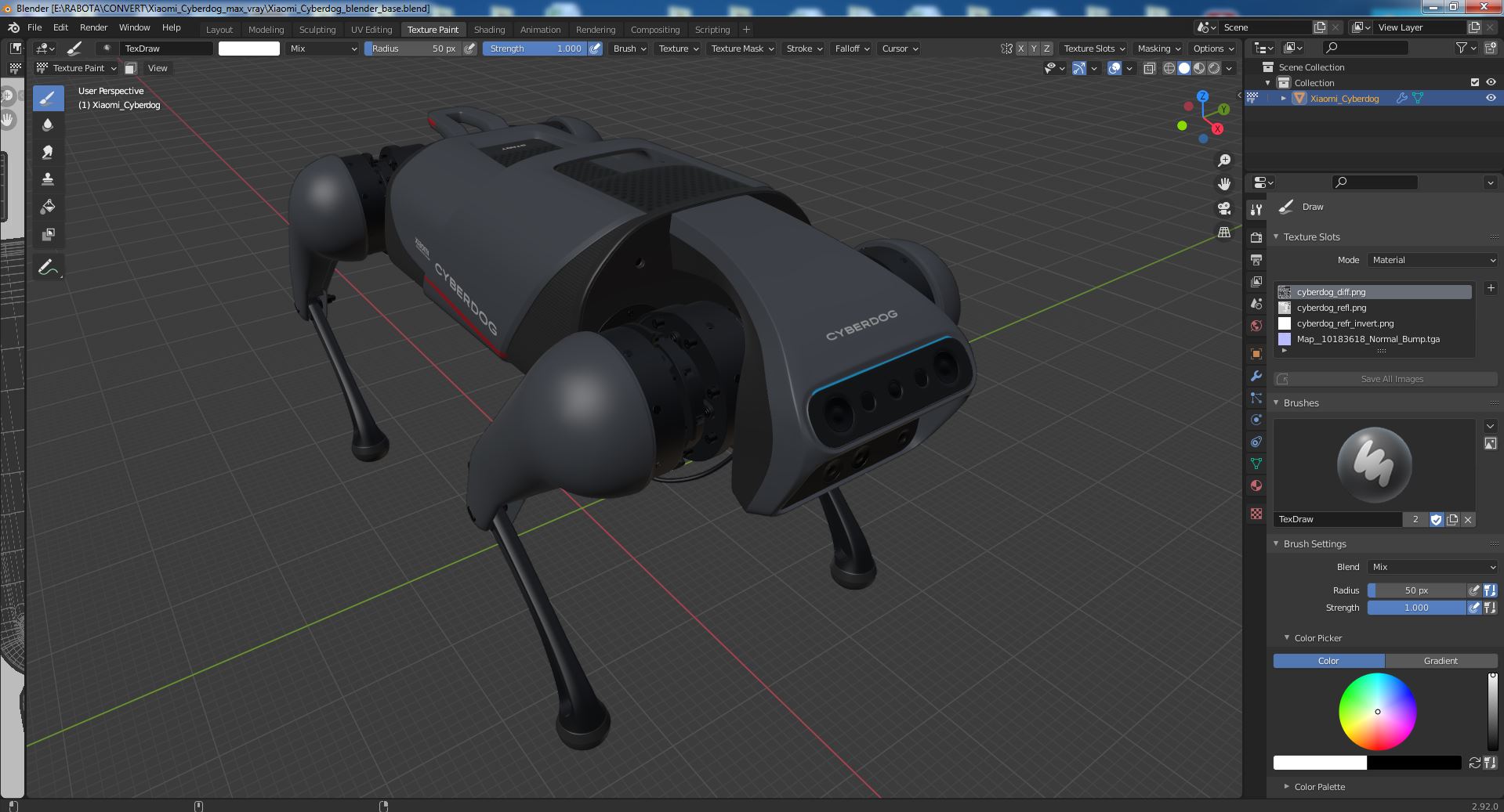 3D model Xiaomi Cyberdog