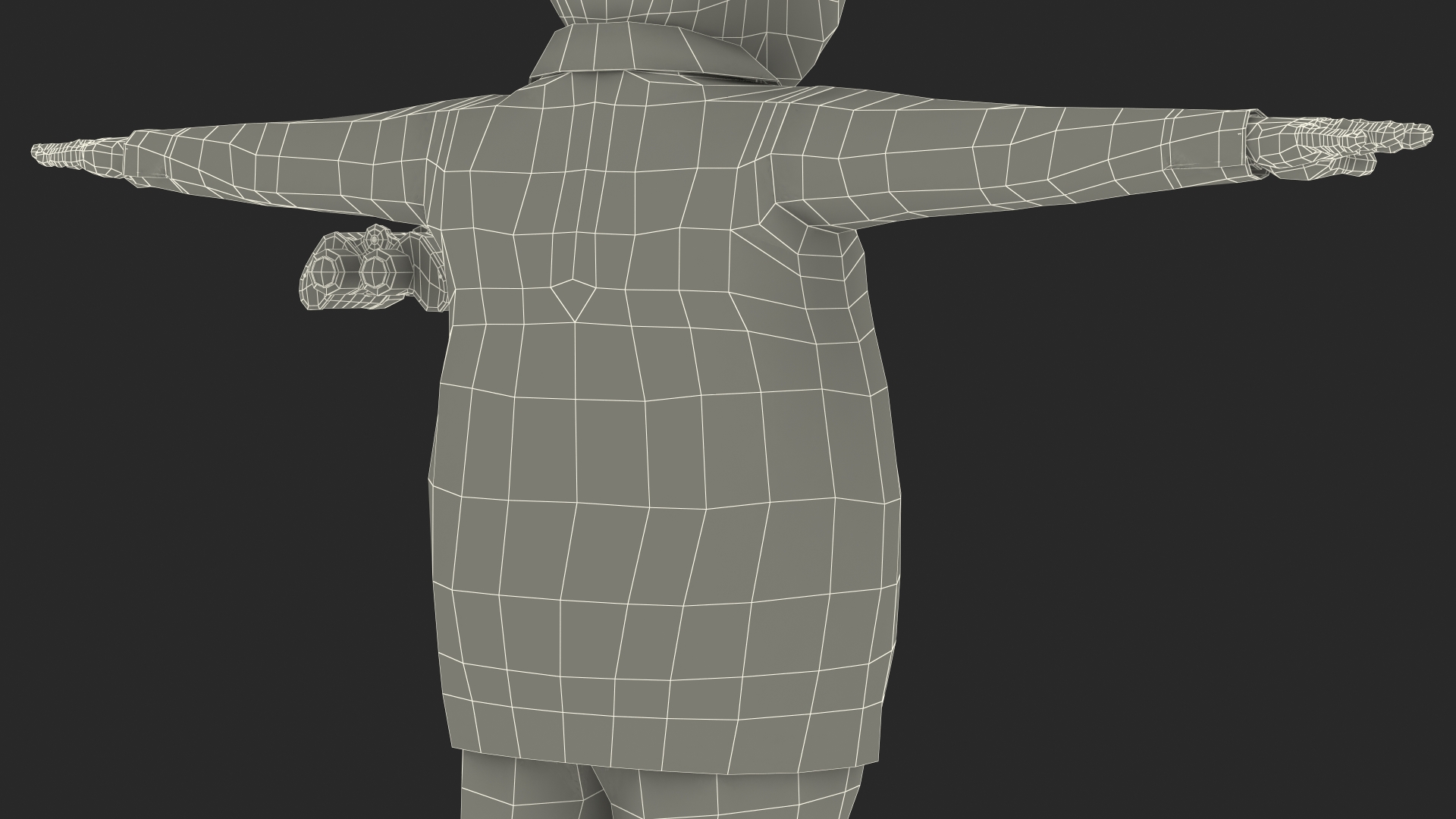 3D Cartoon Kim Jong Un Rigged