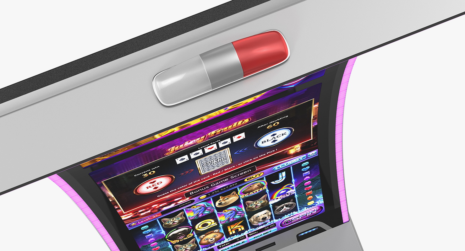Casino Slot Machine Generic 3D