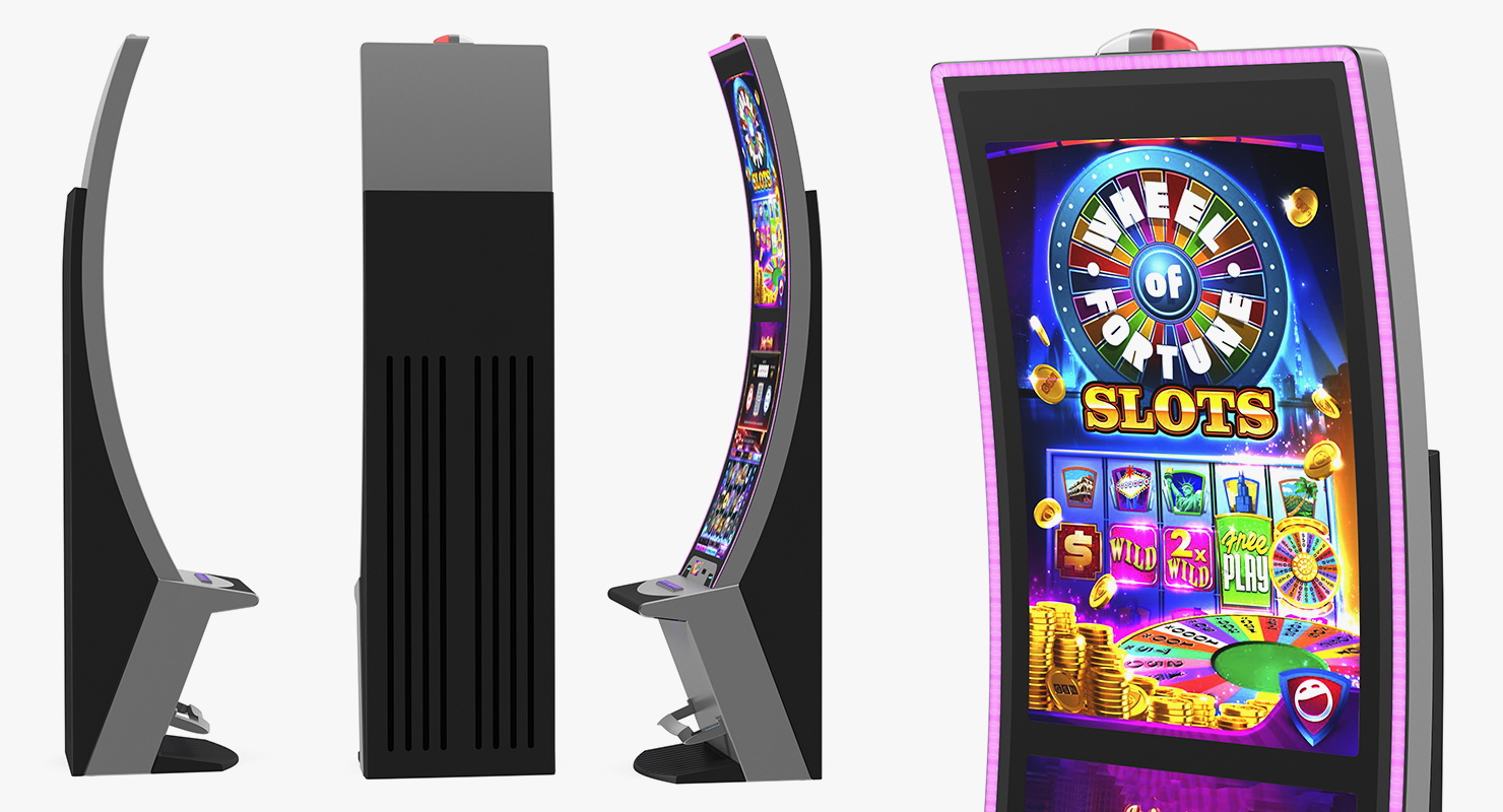 Casino Slot Machine Generic 3D