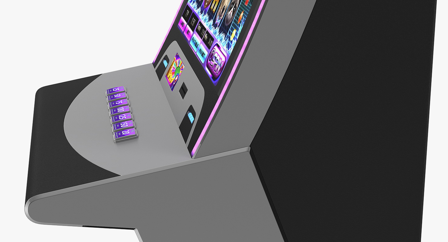 Casino Slot Machine Generic 3D