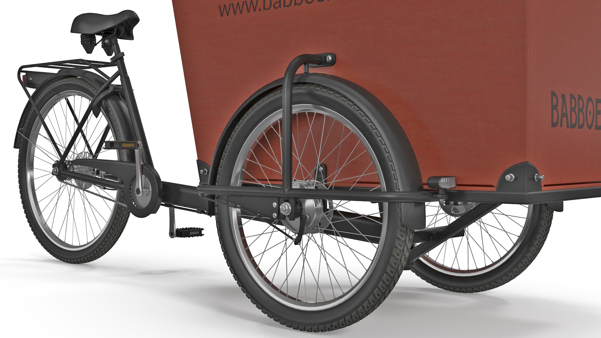 Babboe Transporter Cargo Bike 3D model