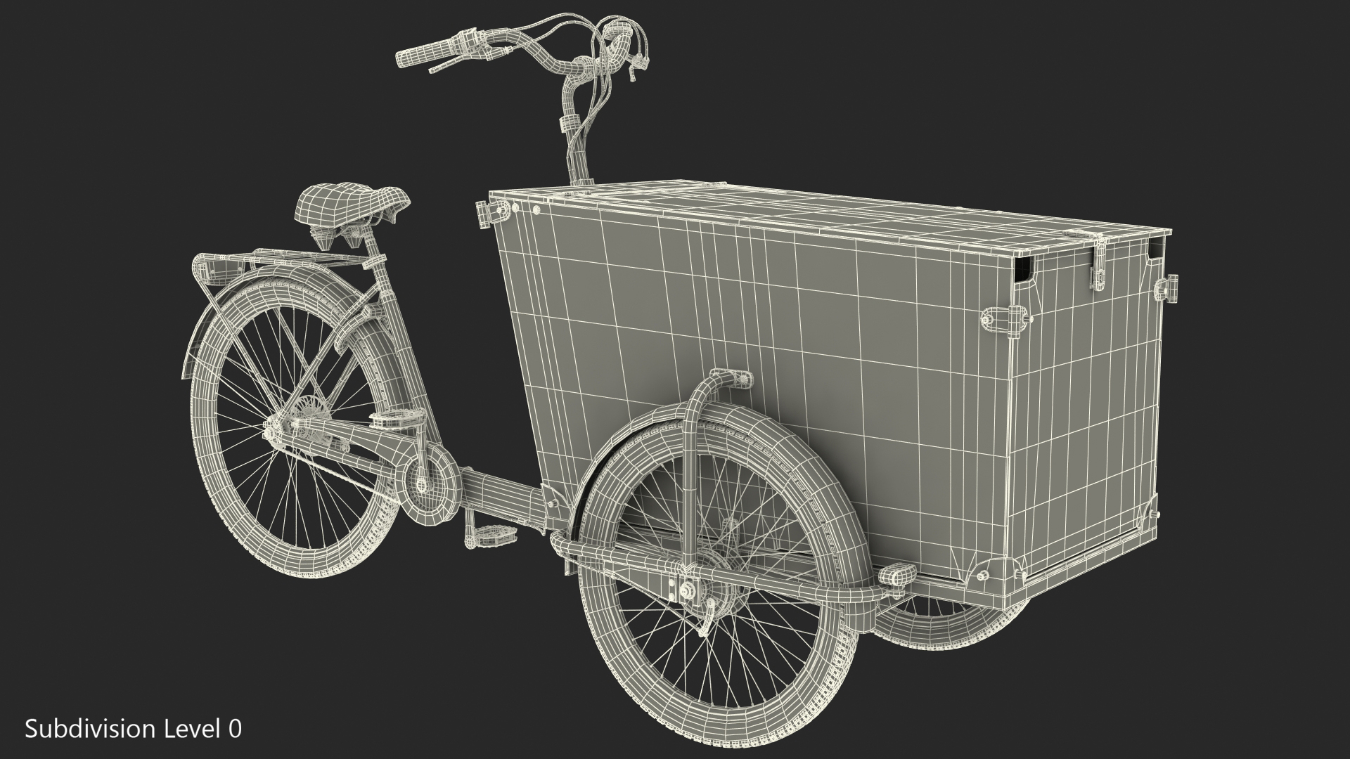 Babboe Transporter Cargo Bike 3D model