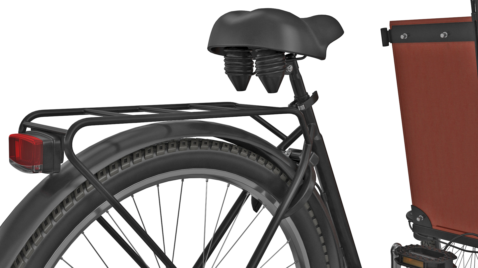 Babboe Transporter Cargo Bike 3D model