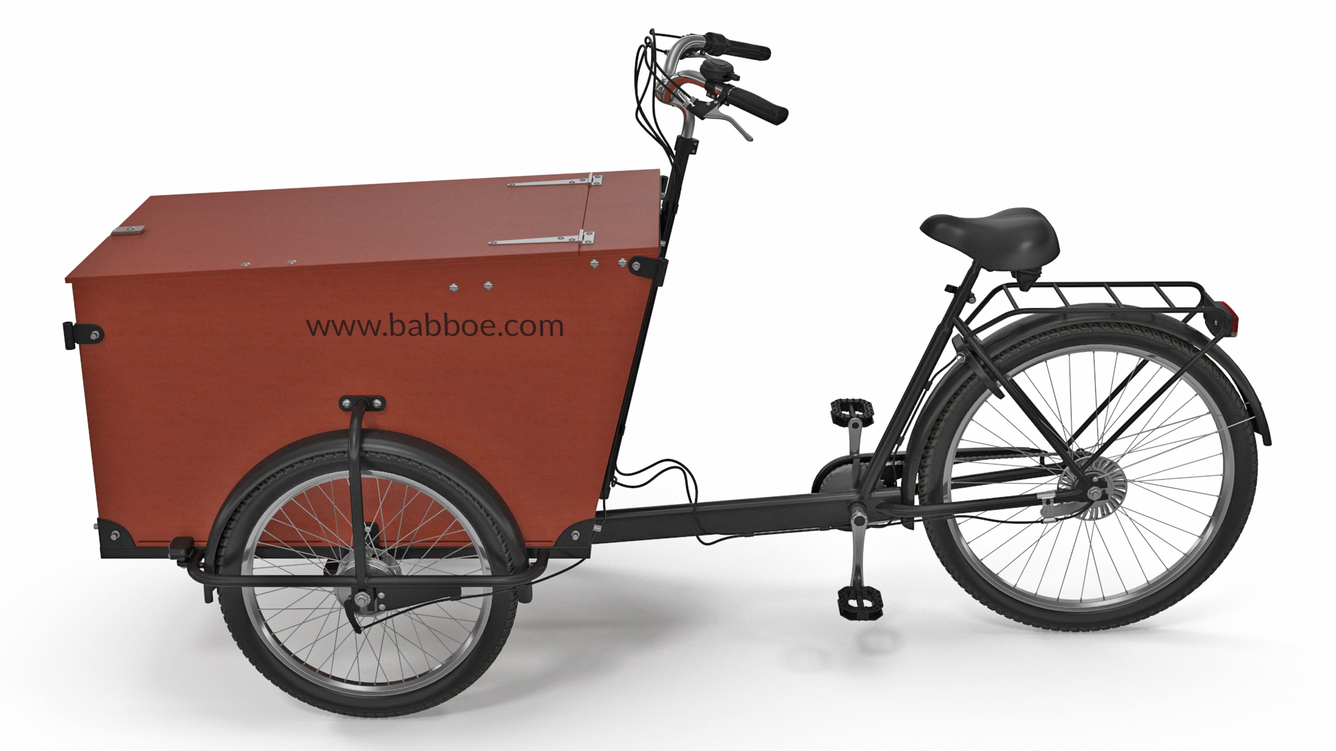 Babboe Transporter Cargo Bike 3D model