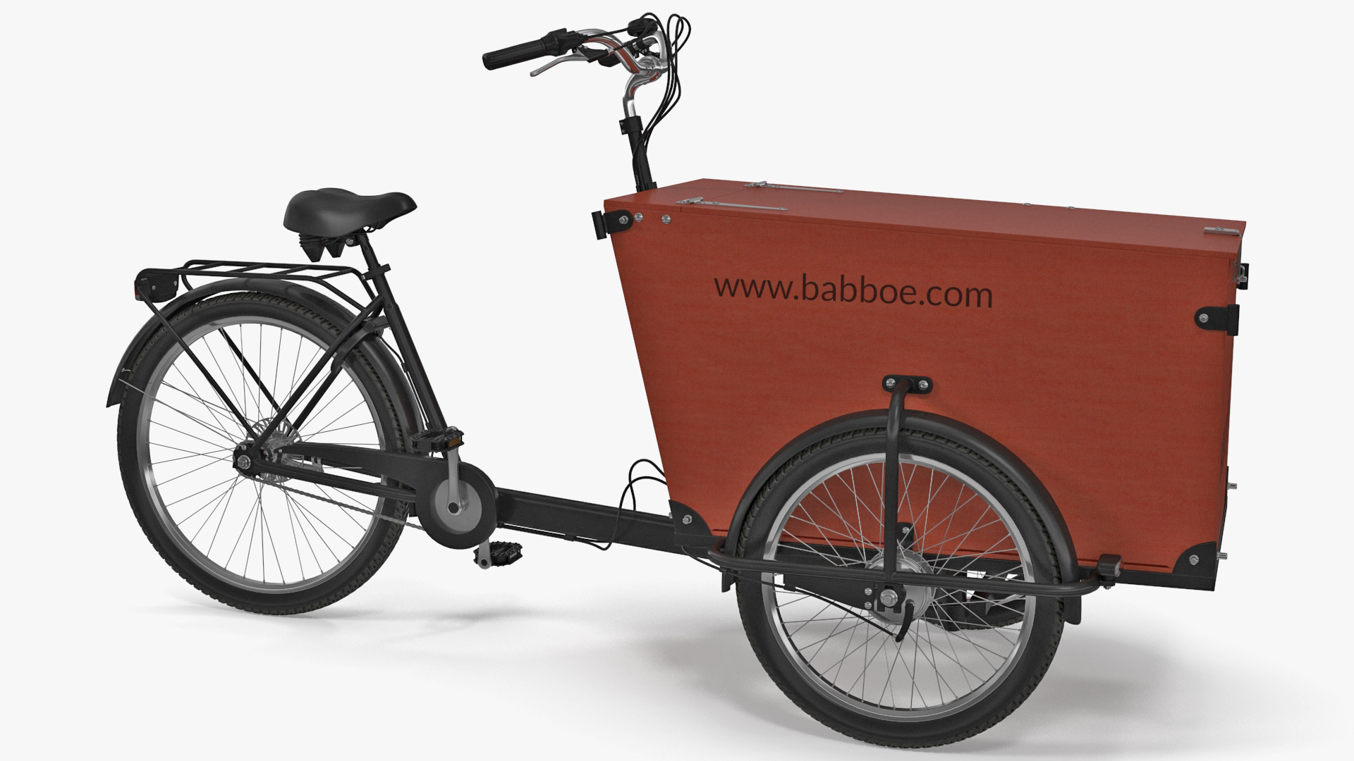 Babboe Transporter Cargo Bike 3D model