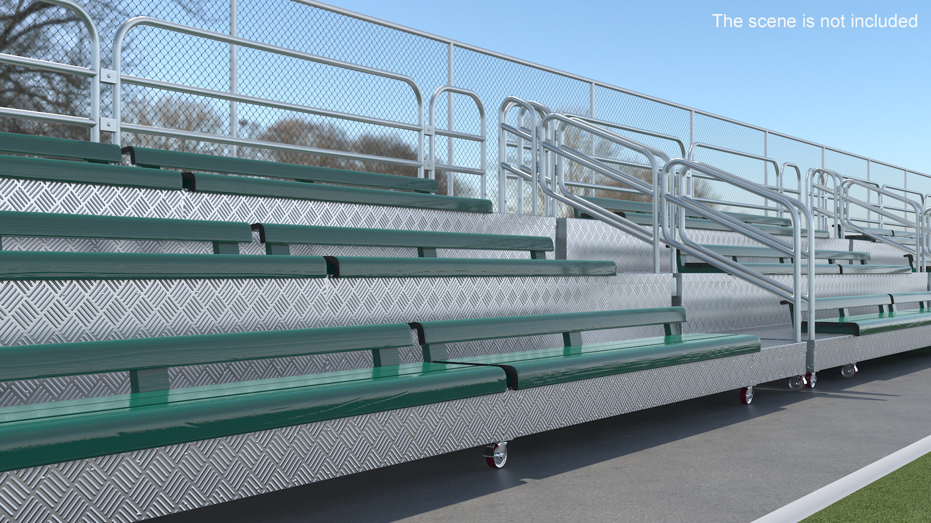 Seating Portable Grandstand 3D
