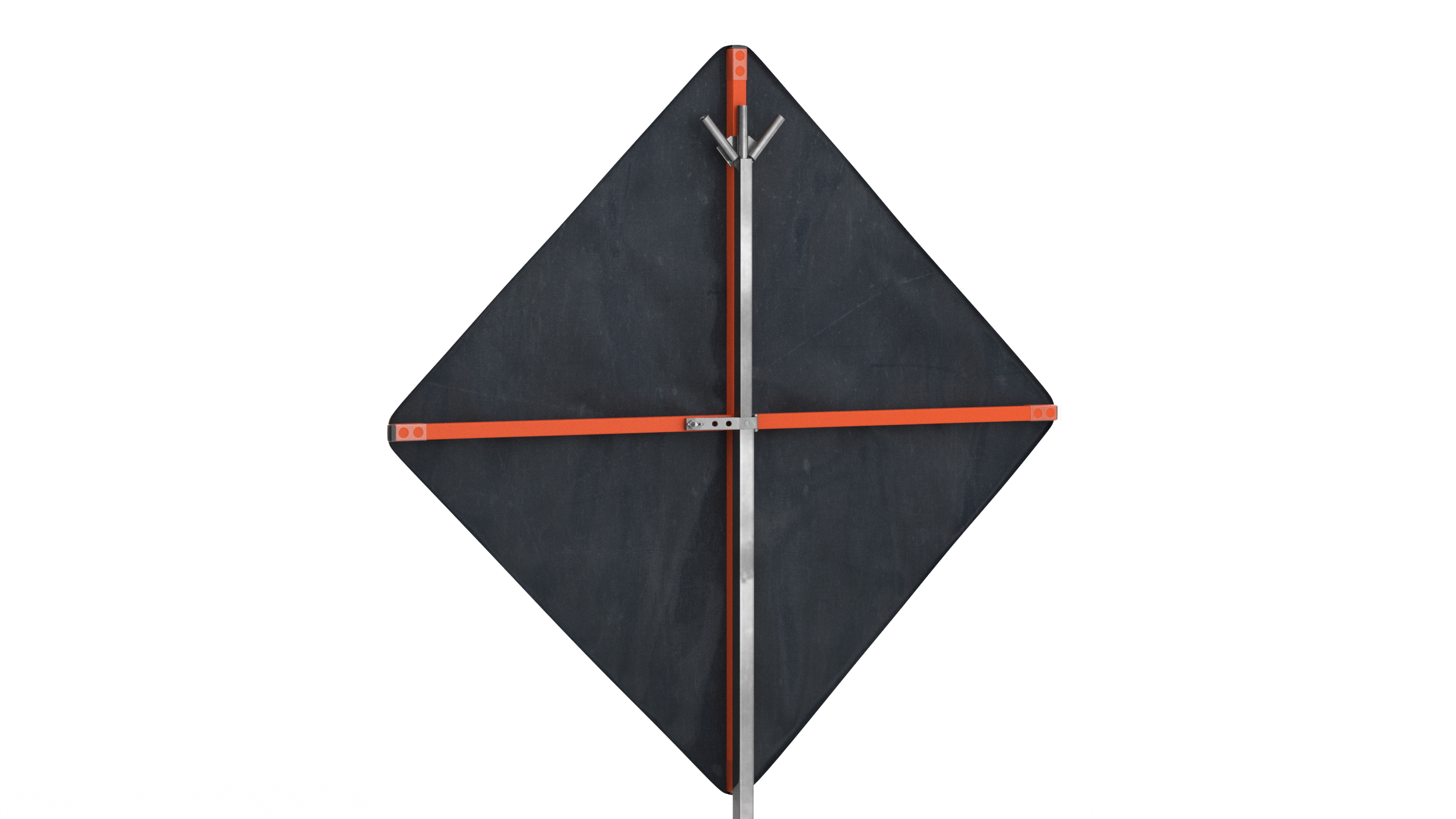 3D Road Work Ahead Traffic Control Sign