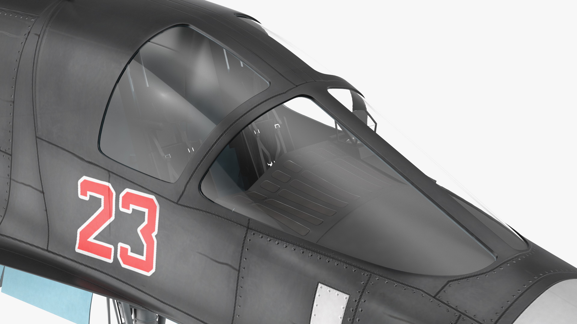 3D model Su 34 Aircraft with X-31PM Supersonic Missile