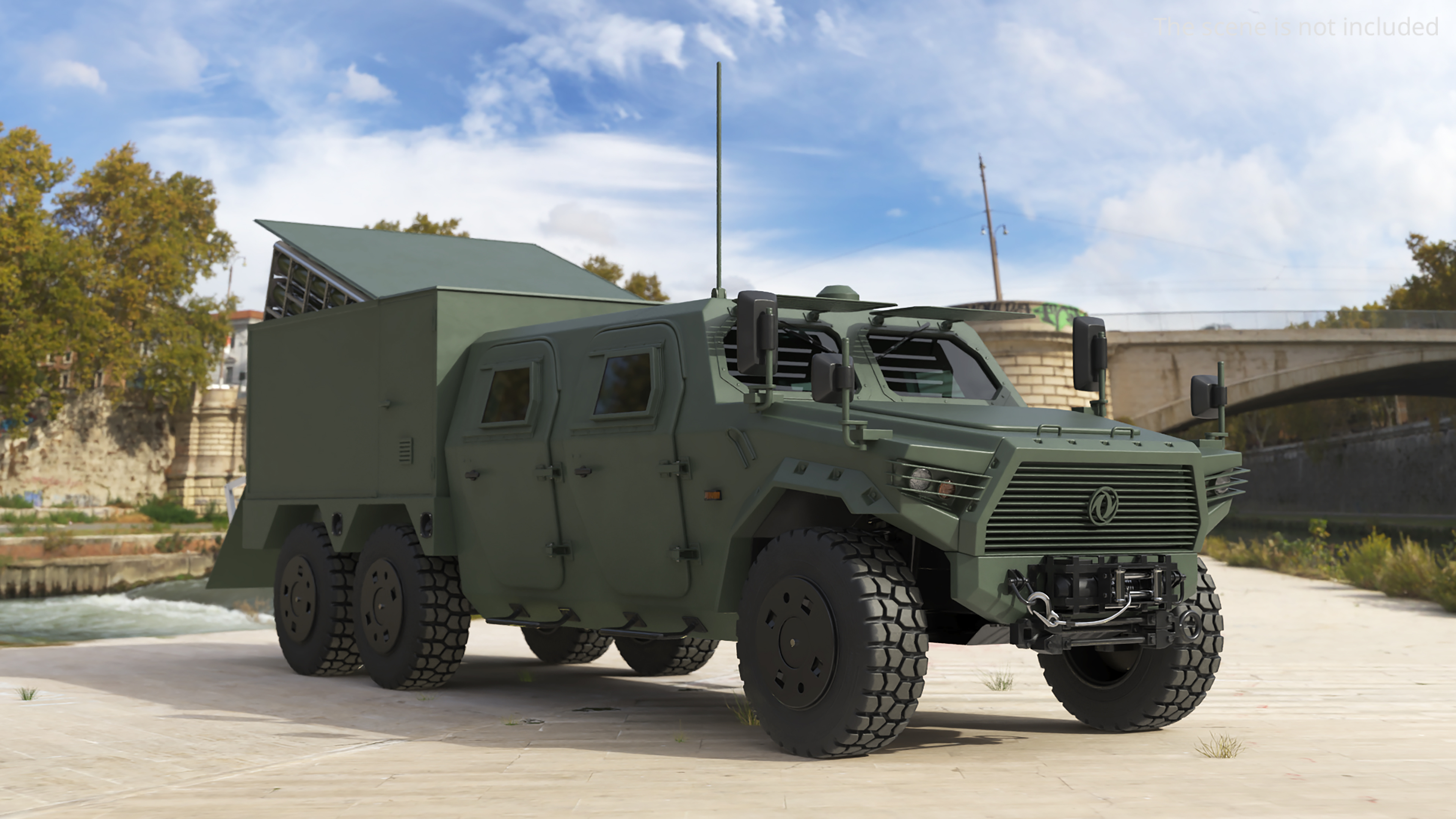 Dongfeng UAV Launcher Vehicle CTL-181 with Drone, view 4